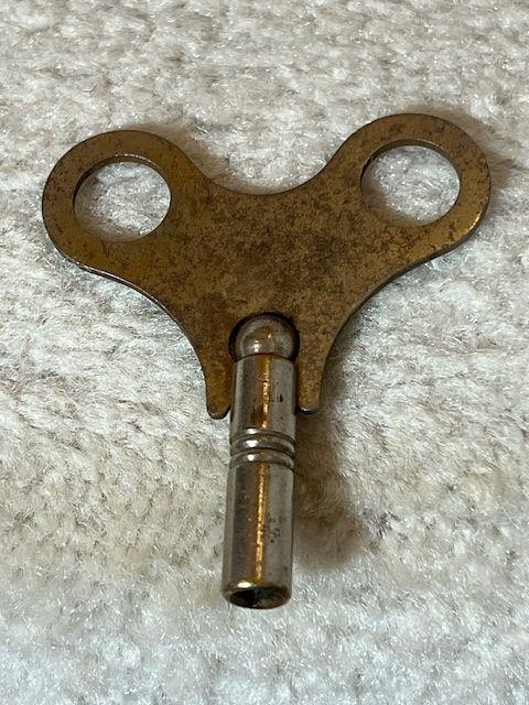 Hollow Barrel 2.25″ Steel 4mm Clock Winding Key