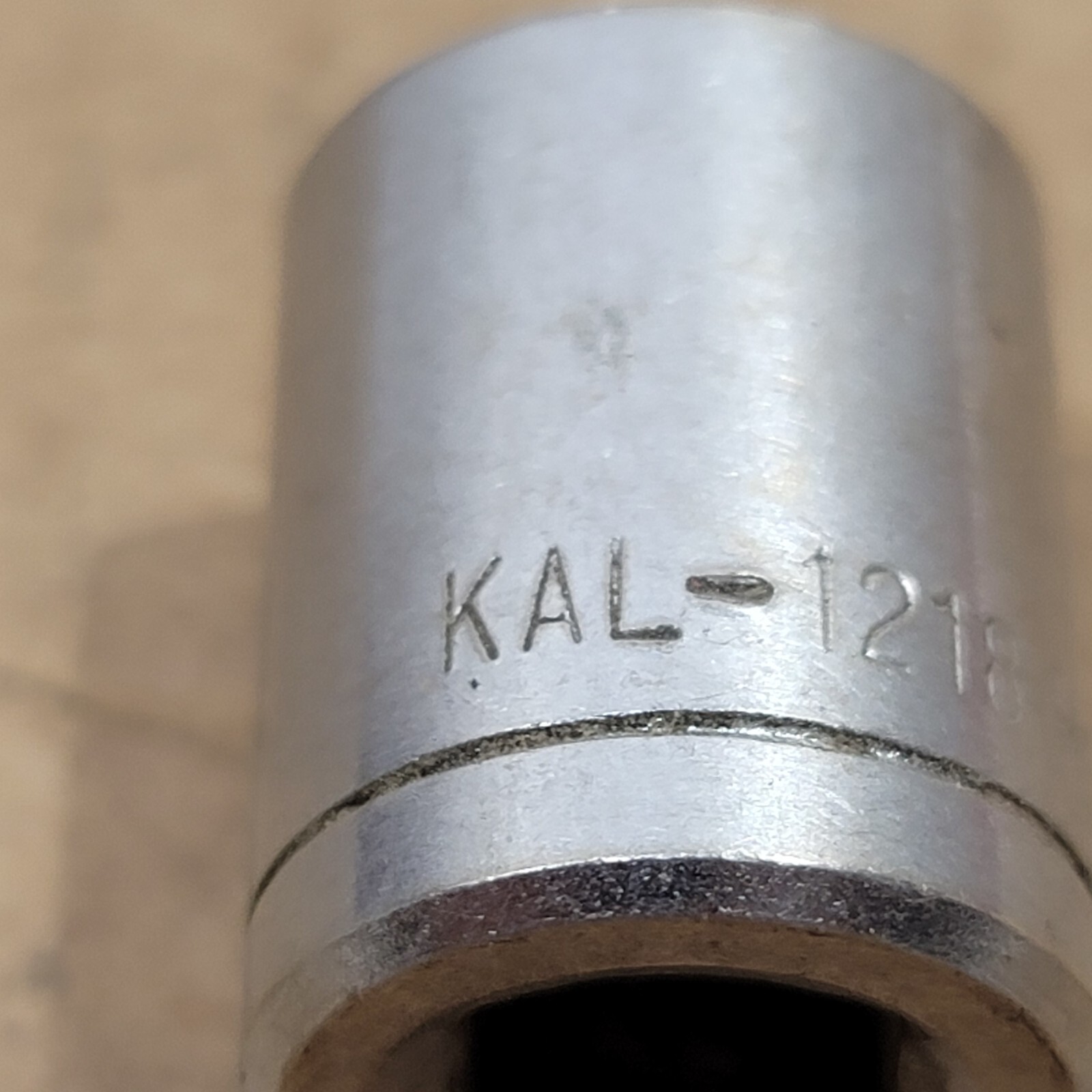 Vintage KAL 3/8″ drive 9/16″ 6pt Socket 1218H Japan