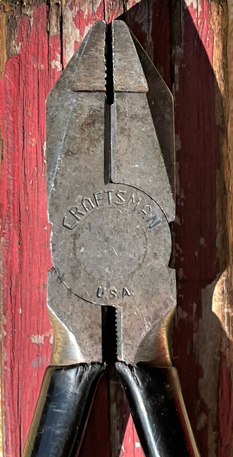 VINTAGE CRAFTSMAN 7 1/2 INCH (C) LINEMAN’S PLIERS