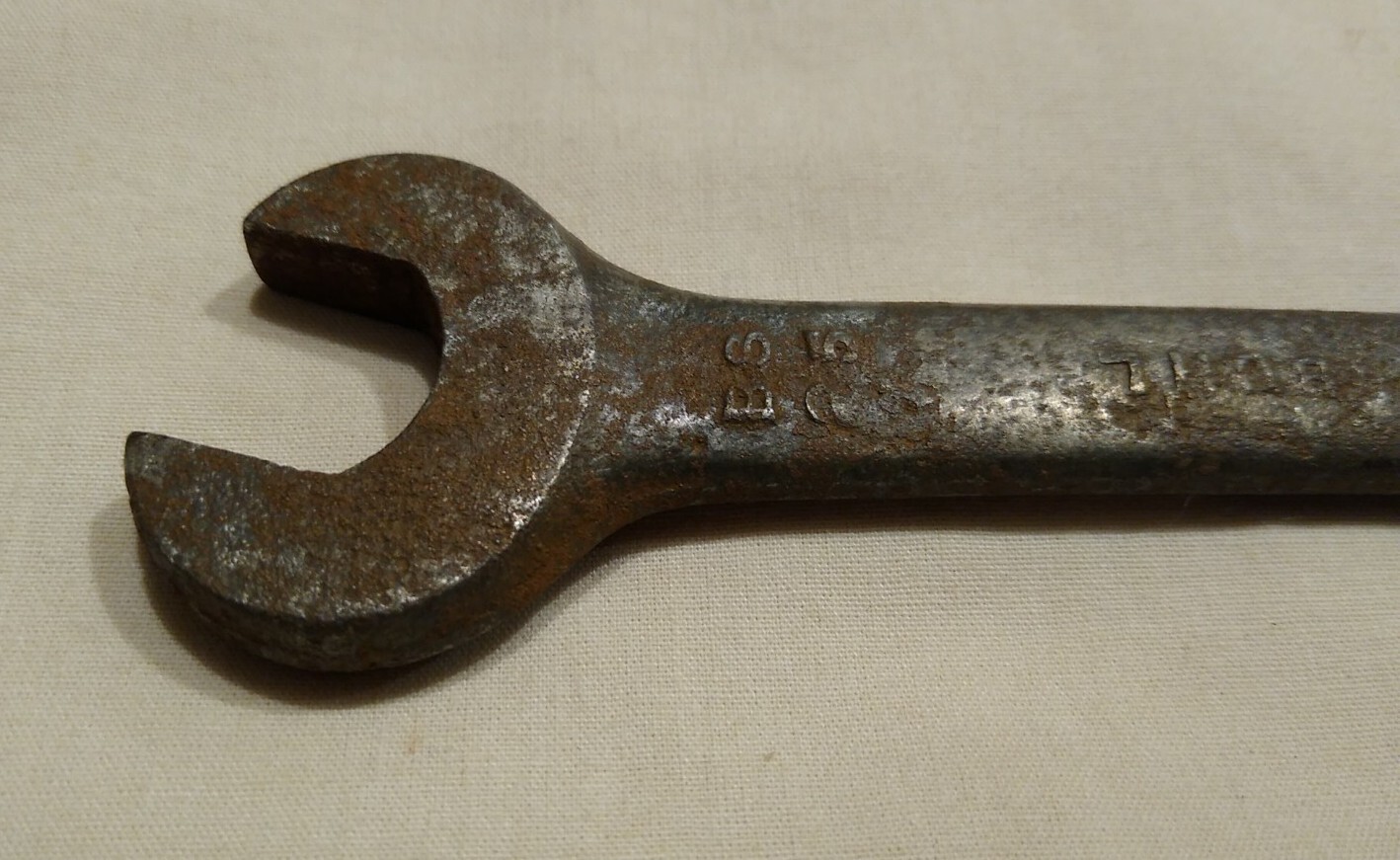 Vintage Buhl Double Ended Combination Wrench B8 #25