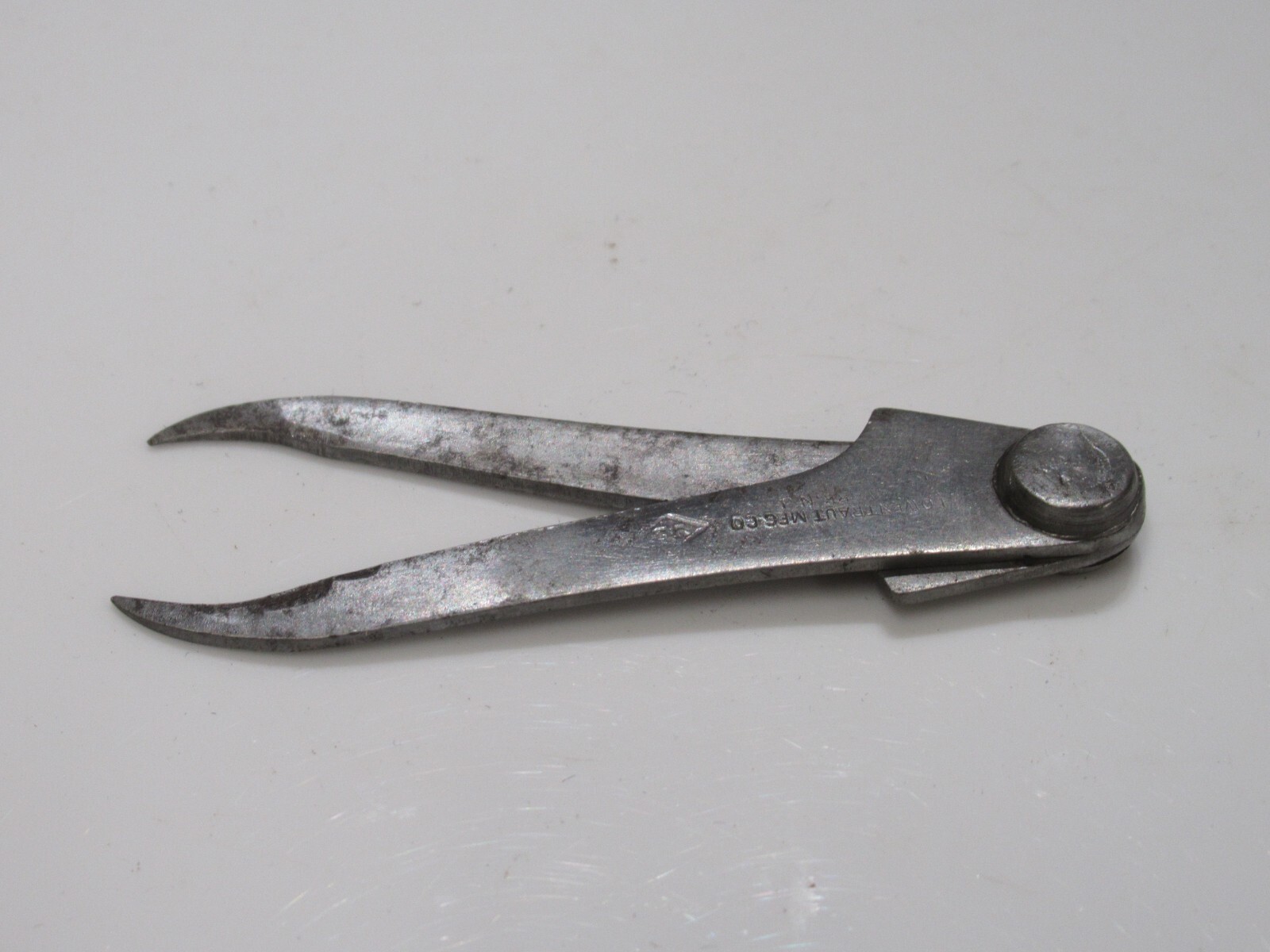 Rare Small Antique Lowentraut Mfg Co Newark NJ USA 2 3/4″ Compasses Dividers