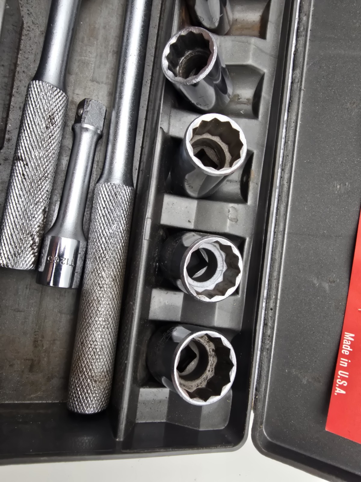 Tru-Test 3/8″ Socket Set With Ratchet SAE 3/8″ – 3/4″