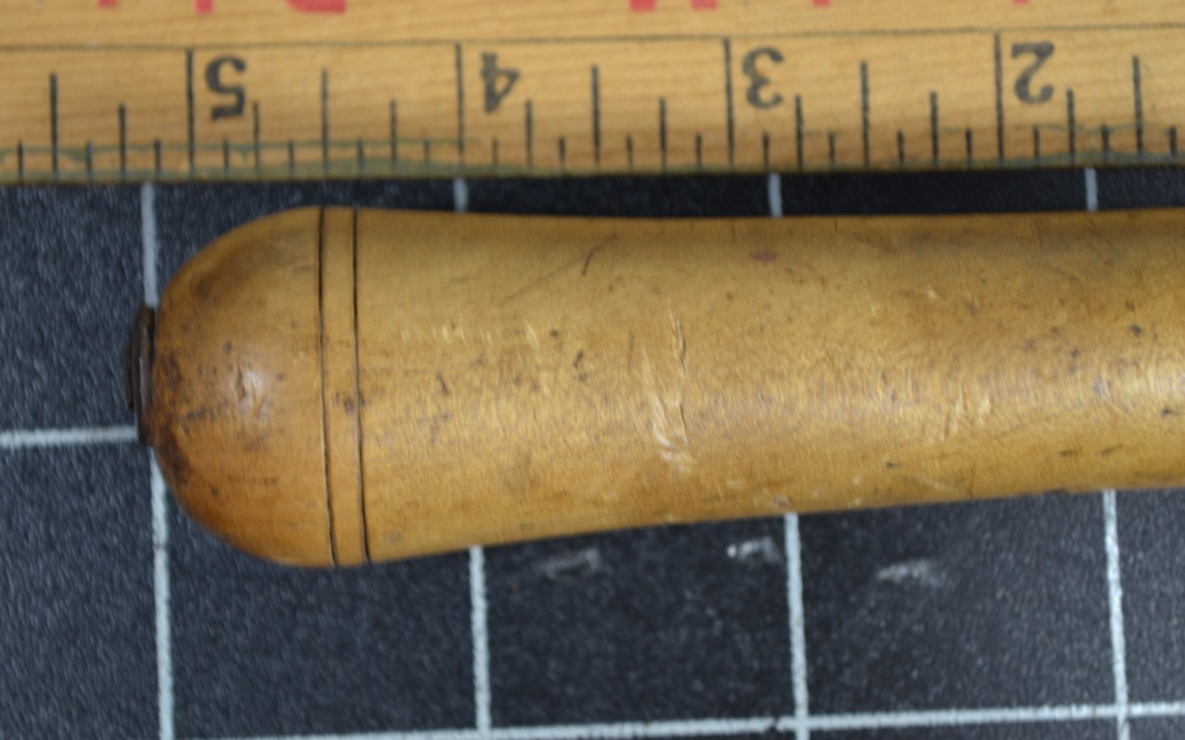 Wm BRADY & SON – MT JOY, PA – MARCH 5, 1872 PATENTED DRAW KNIFE – 9″ EDGE – RARE