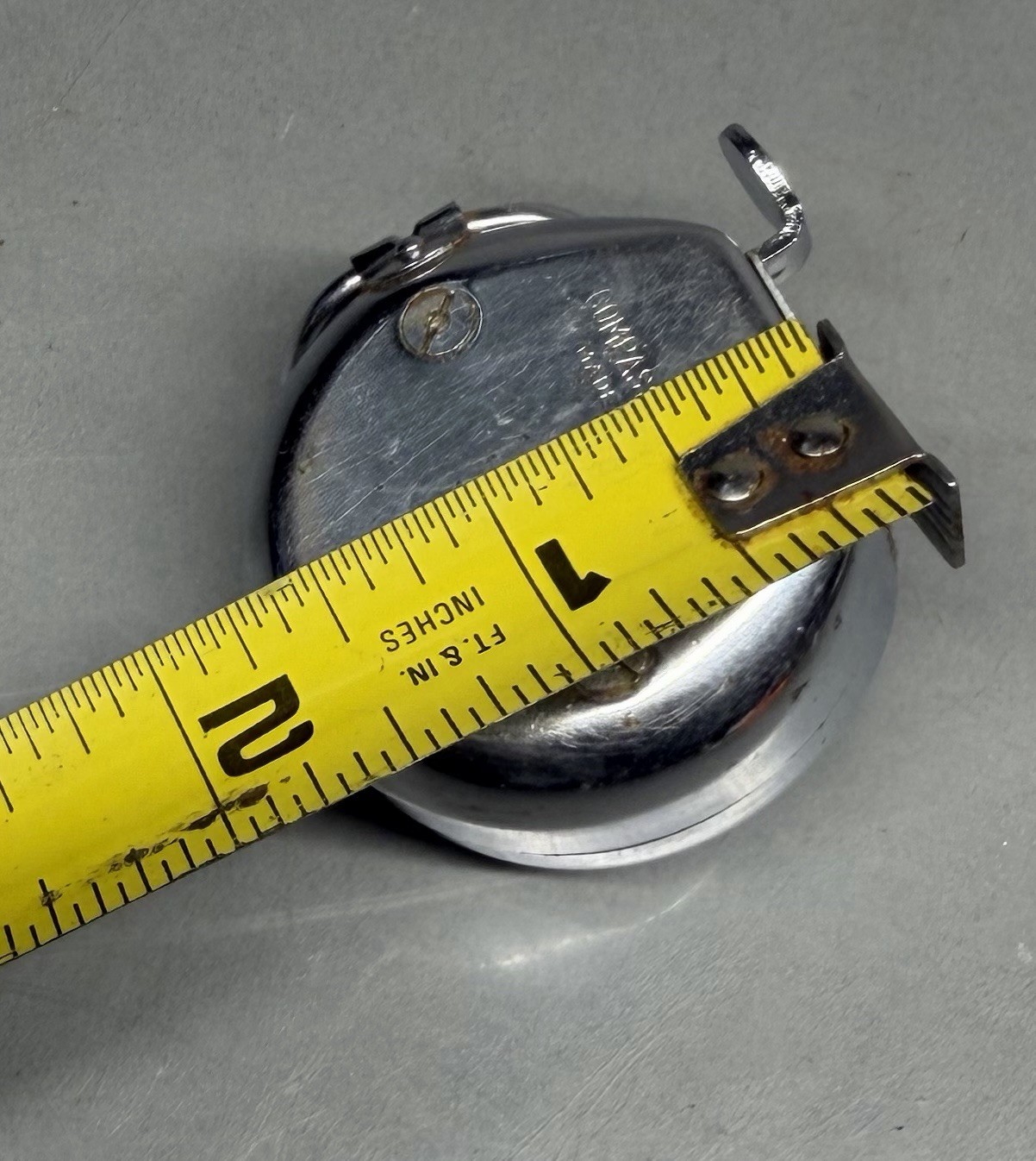 Vintage Compass-New York Made In Japan ~ 3 figure Hand tally counter Works