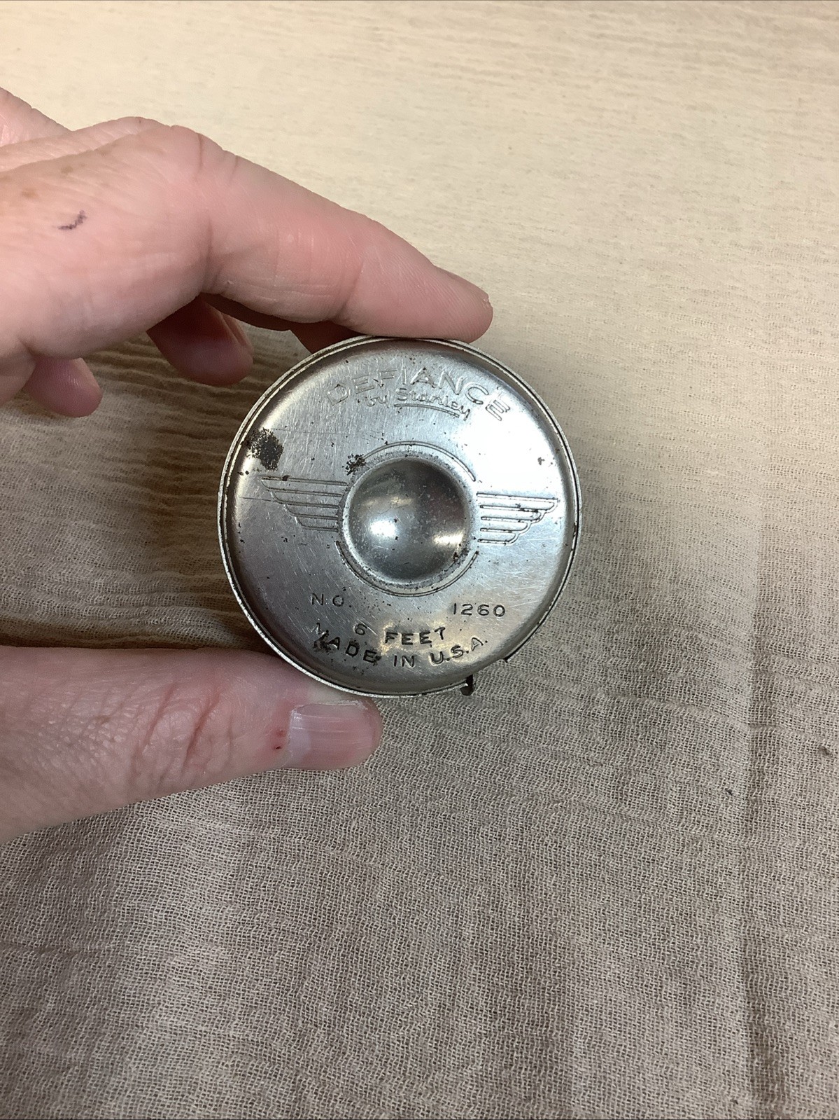 Vintage Stanley Defiance 1260 Automatic Rule 6ft Tape Measure