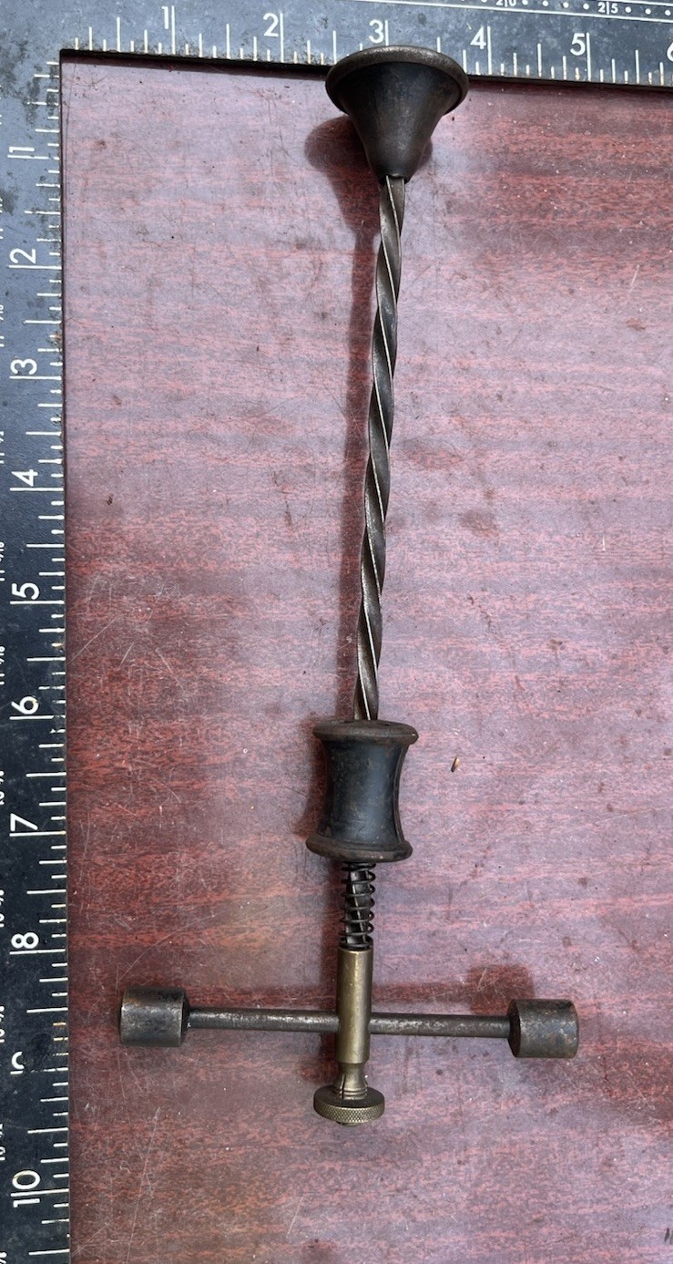 Vintage Jewellers Archimedes Hand Drill Hobbies Steel Brass Counterweighted