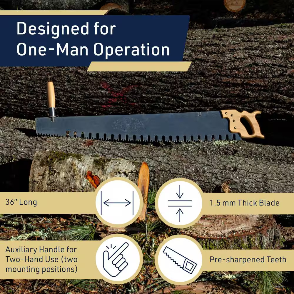 3 Ft. 1-Man Crosscut Saw