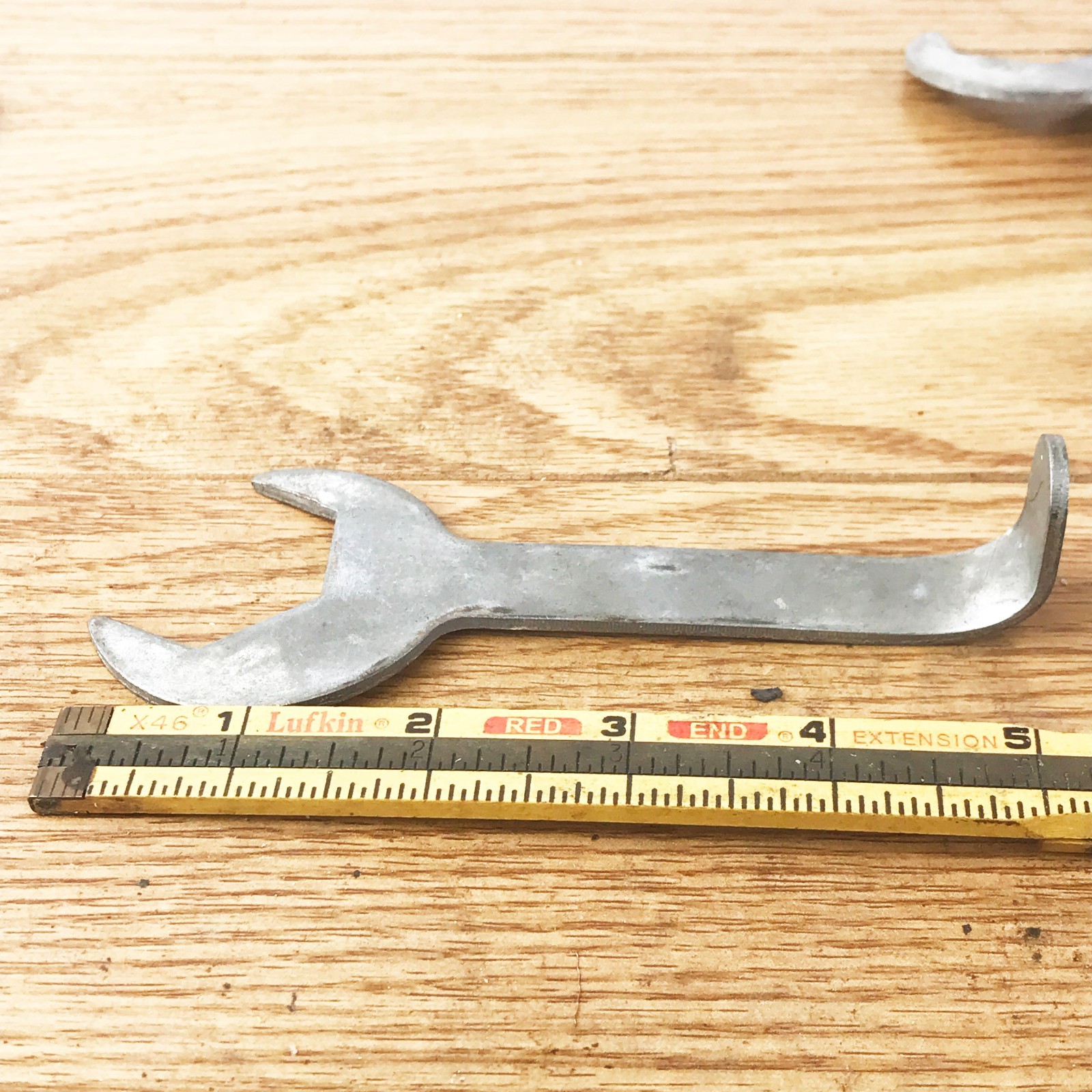 Vintage Bonney(?) Service Wrench Set of 2 Right Left 1 1/4″ opening low profile