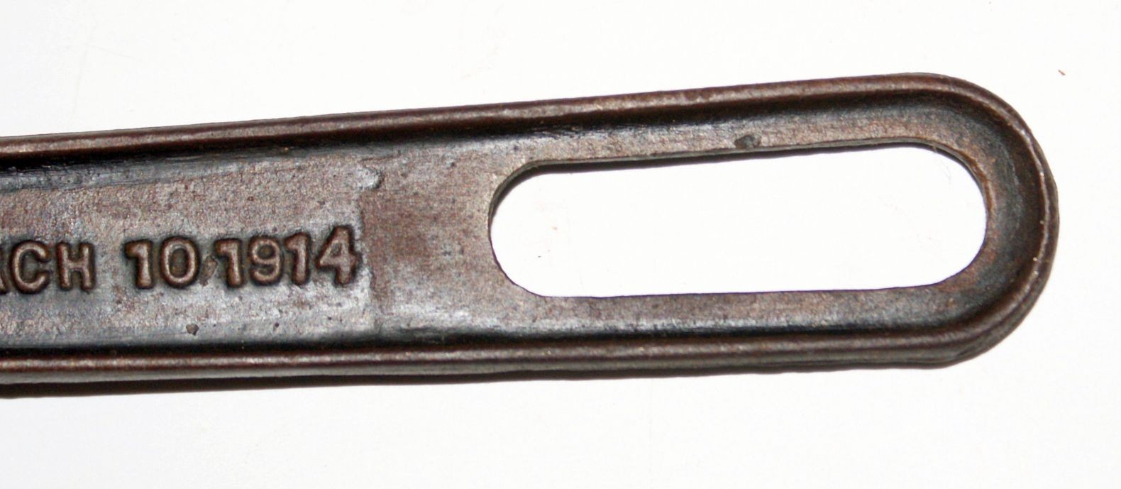 Old Antique CHICAGO METAL DEVICES 1914 Wright Patent Ratchet Wrench Tool