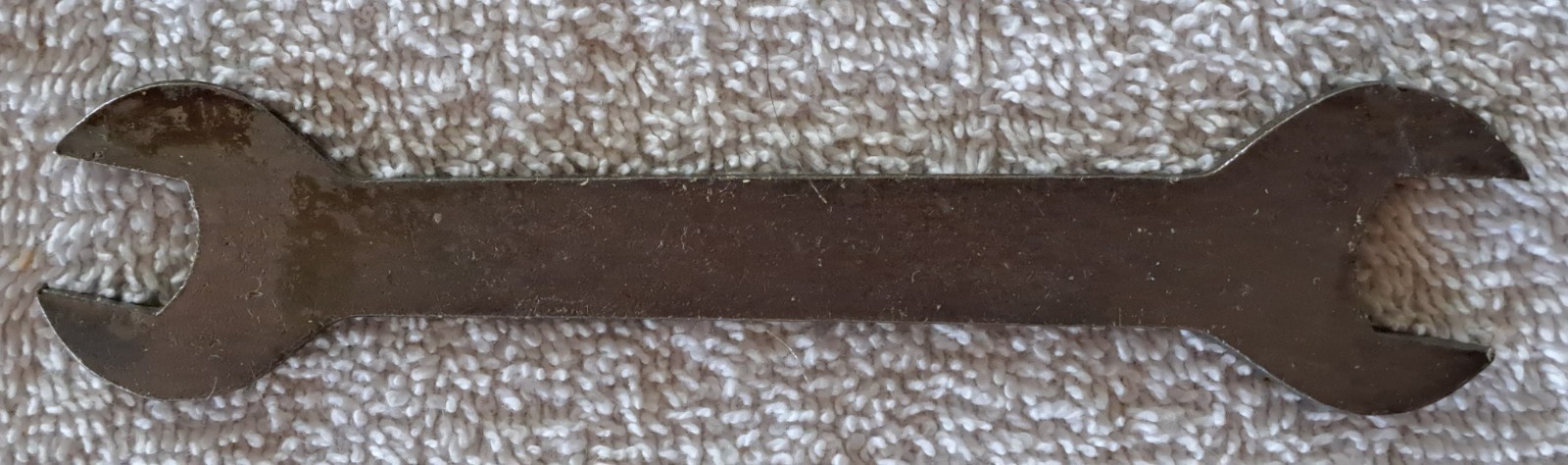 Vintage Unbranded Thin 1/2″ x 9/16″ Open End Wrench 5-1/2″ Length Taiwan