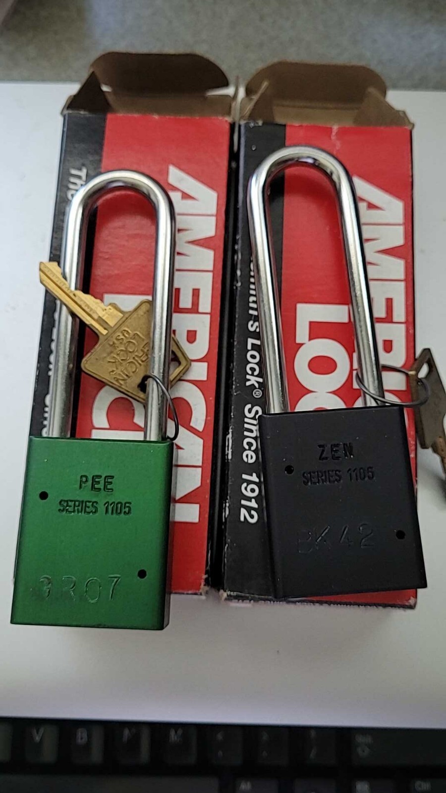 2 American Lock Padlock Series 1105