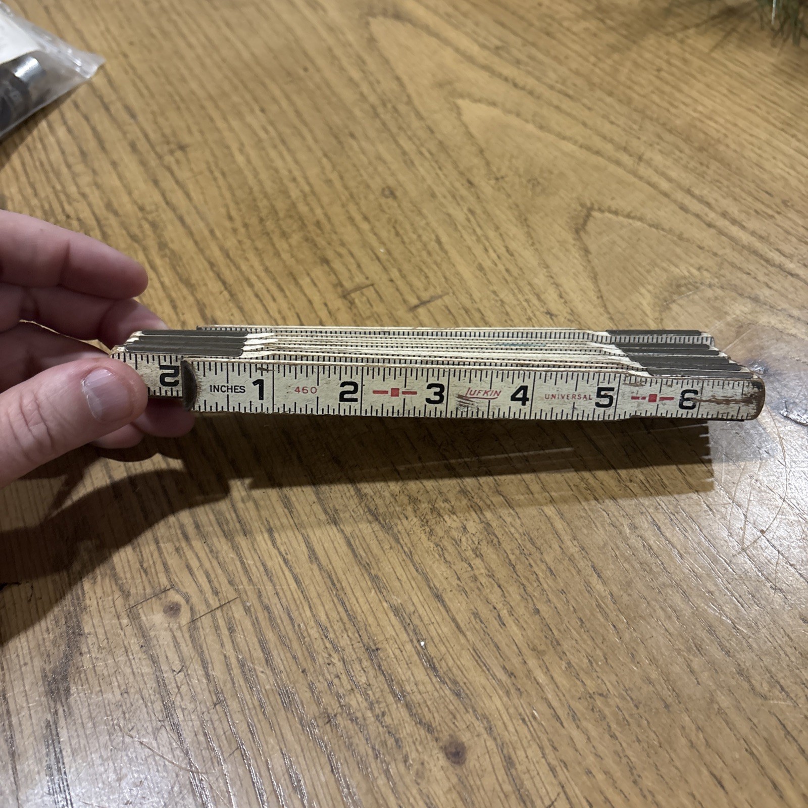 Vintage Lufkin Universal Rule Spring Joints 460 F Measures 6ft