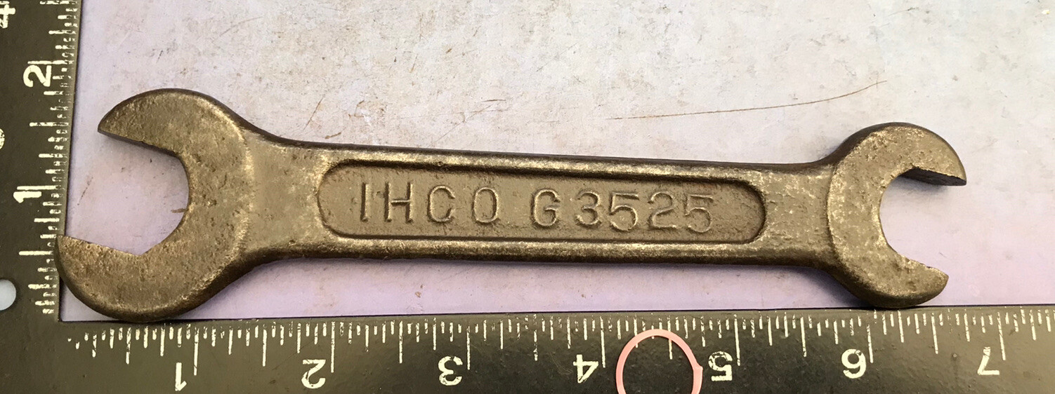 Vintage IHCO International Harvester Co. G3525 Tractor or Implement Wrench