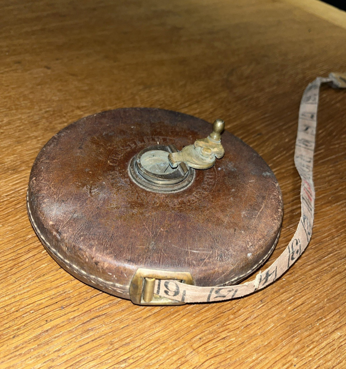 Chesterman Leather Tape Measure 100ft