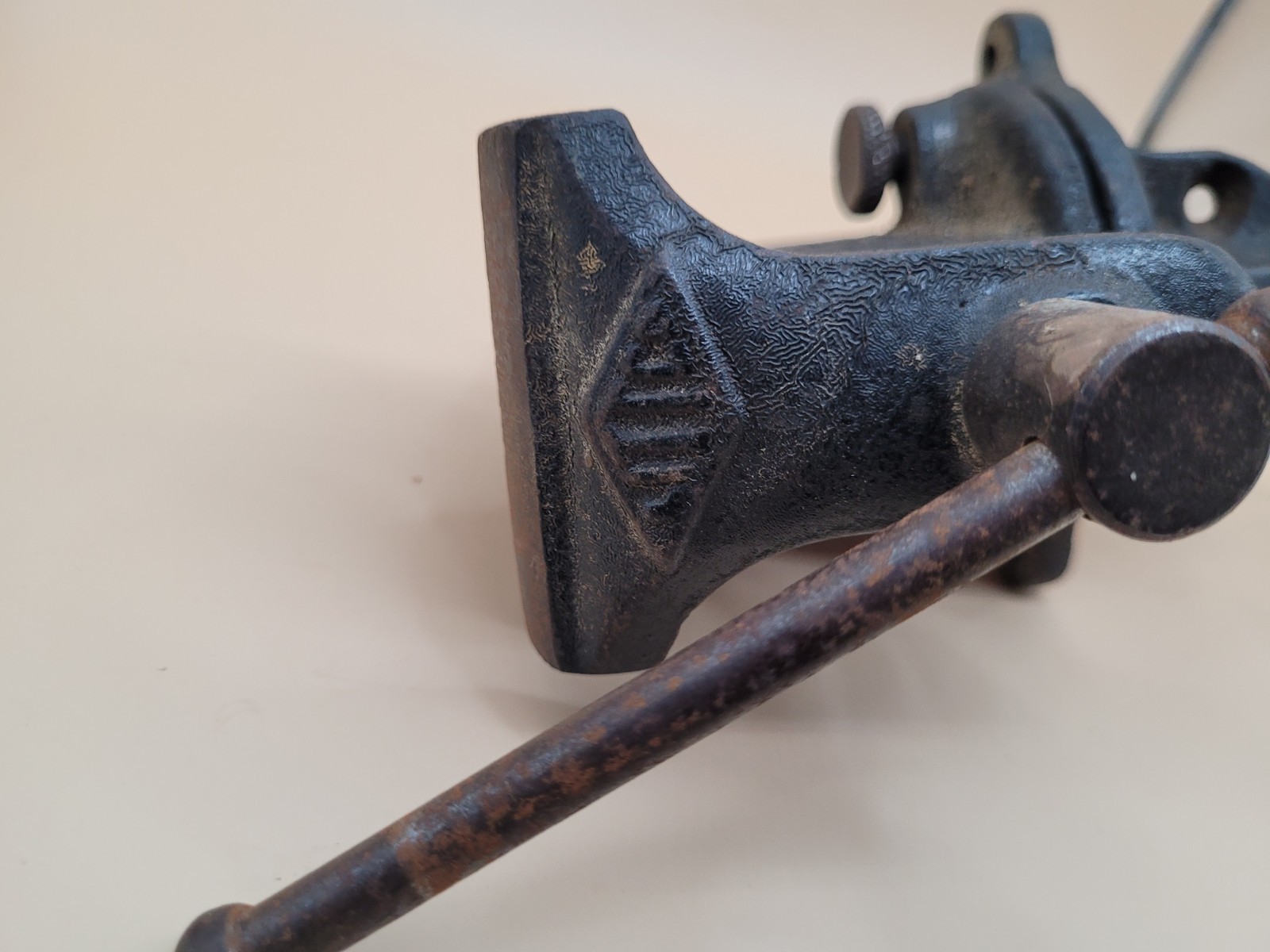 Vintage LITTCO Clamp On Heavy Duty Swivel Vise and pipe clamp made in USA