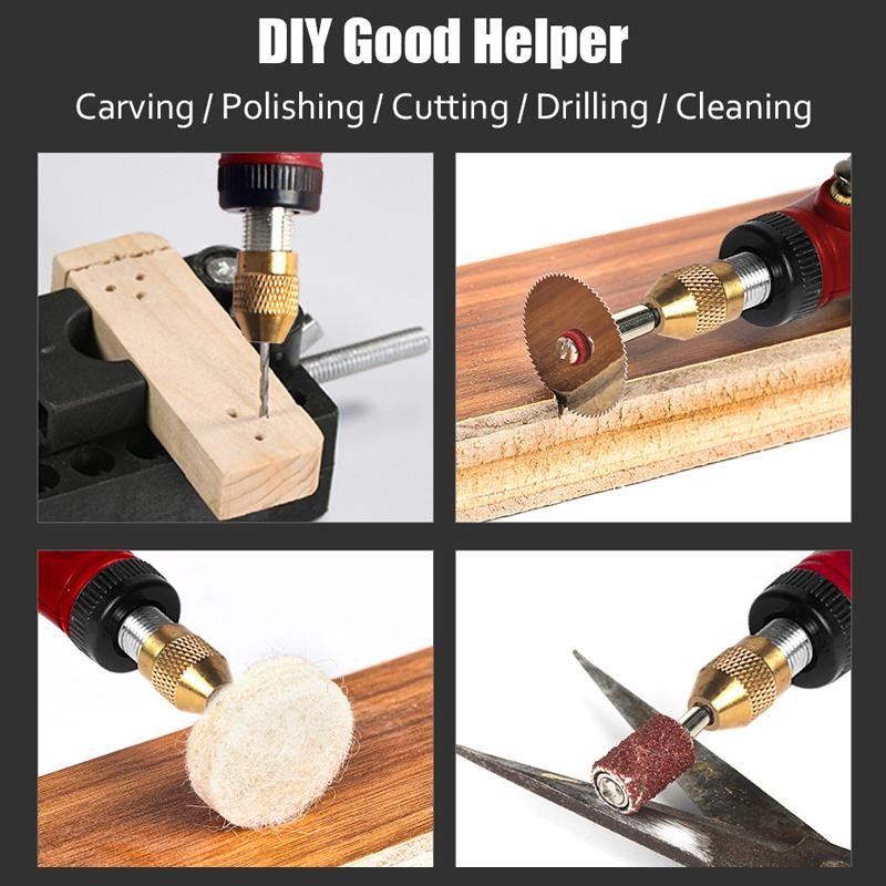USB Mini Rotary Tool Kit Cordless Engraving Drill Diy Woodworking Jewelry