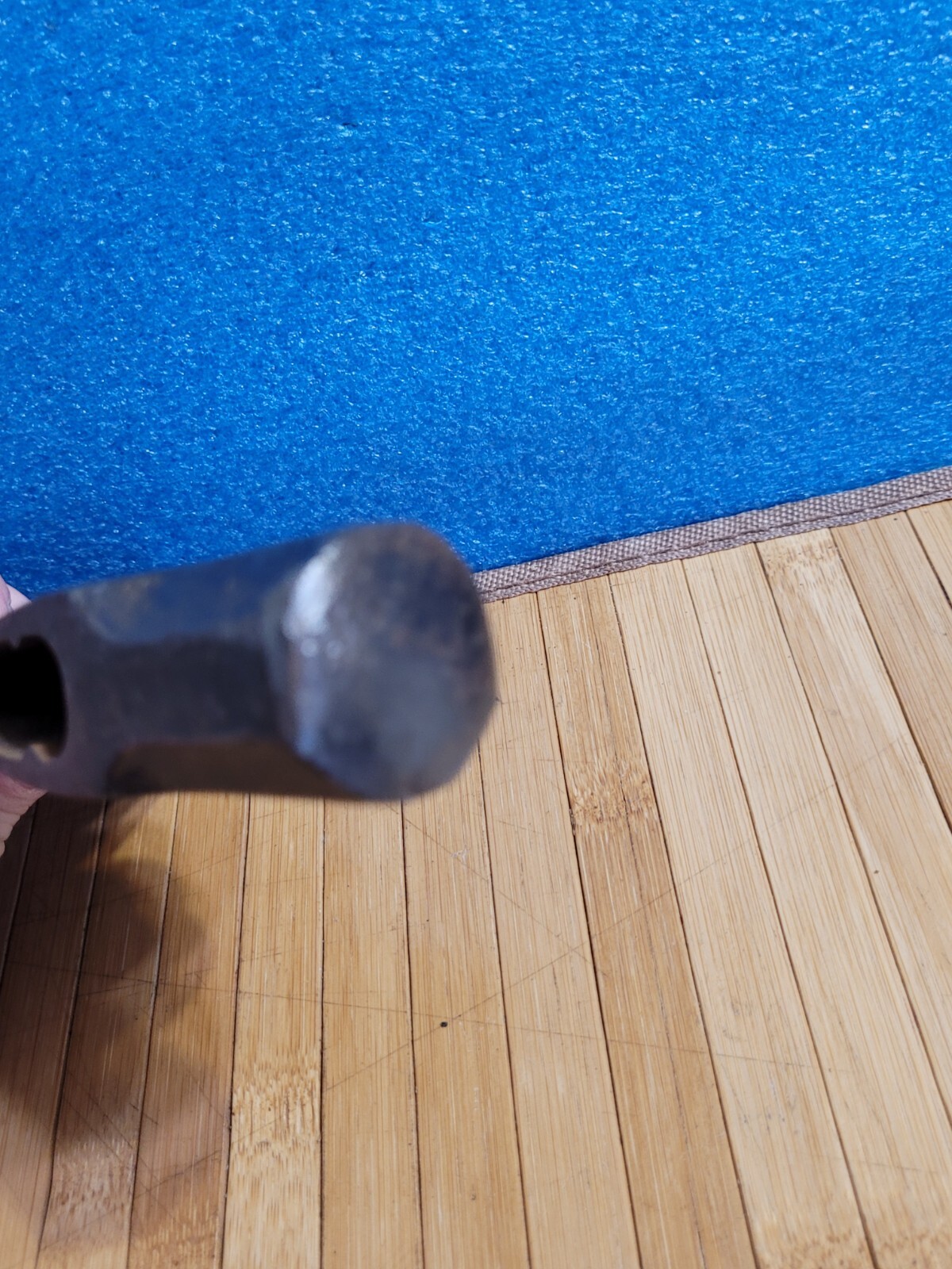 Vtg STANLEY HANDYMAN H 122 1.03 Lb 3.5″Blade Carpenter Hatchet Hammer Axe.OBO