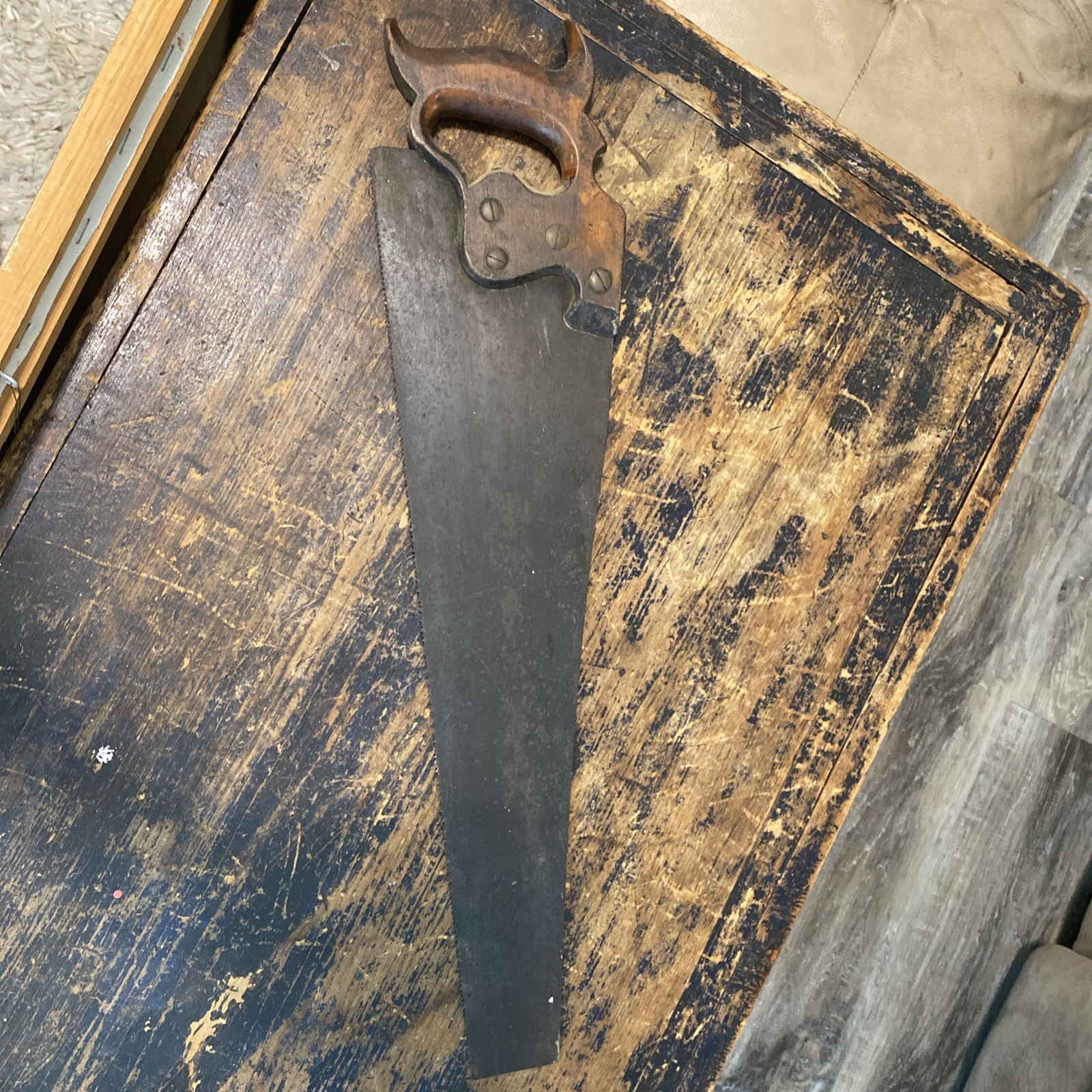 Vintage Hand Saw
