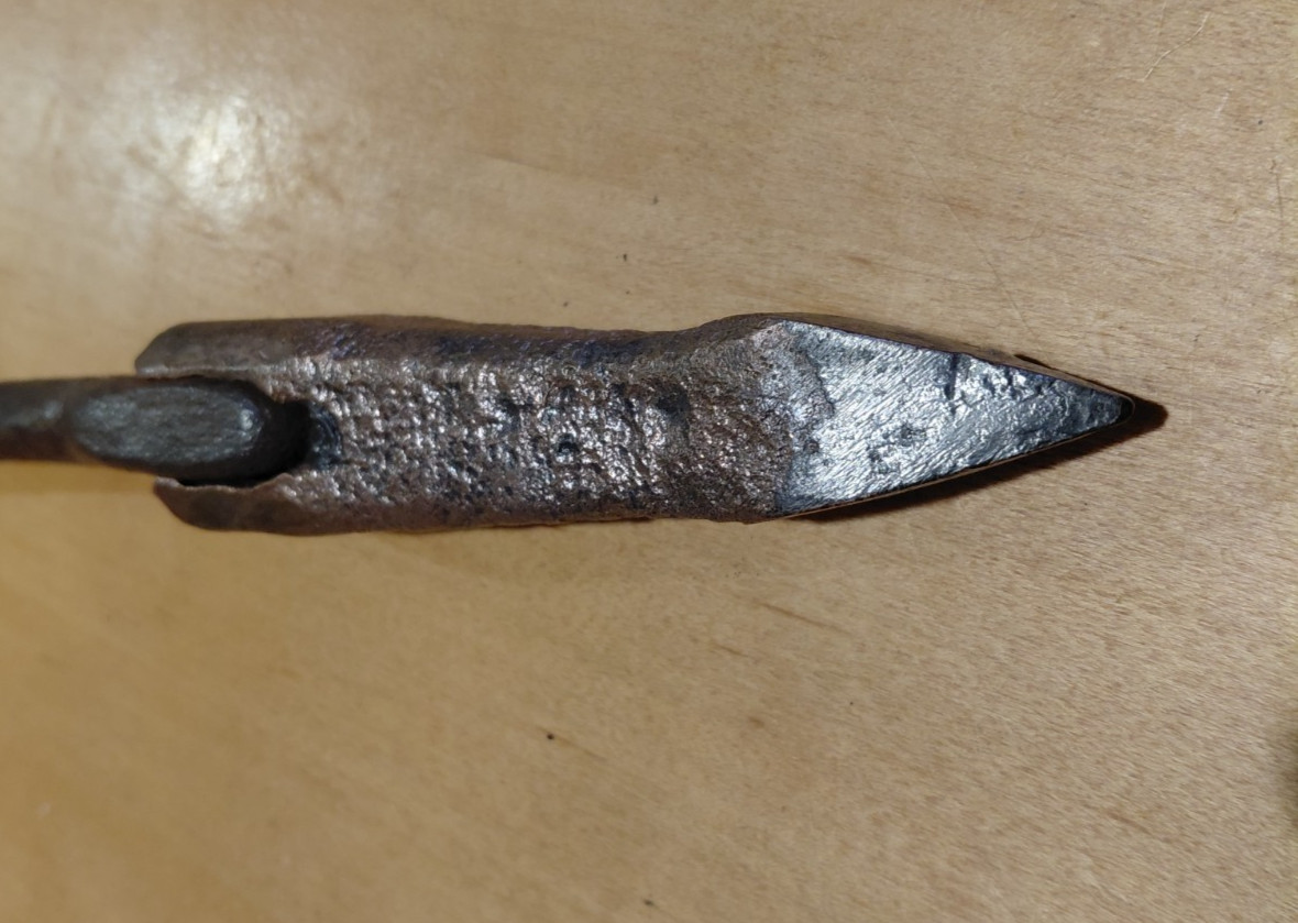 Antique Hand Forged Solid Copper Head Soldering Iron – No Handle