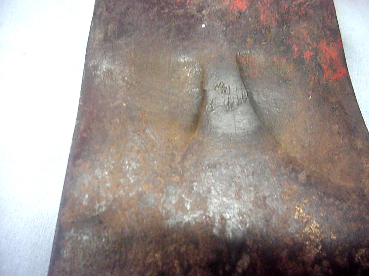 Vintage Falls City Kelly Works 4 lb. 3 oz. Double Bit Axe With Phantom Bevels