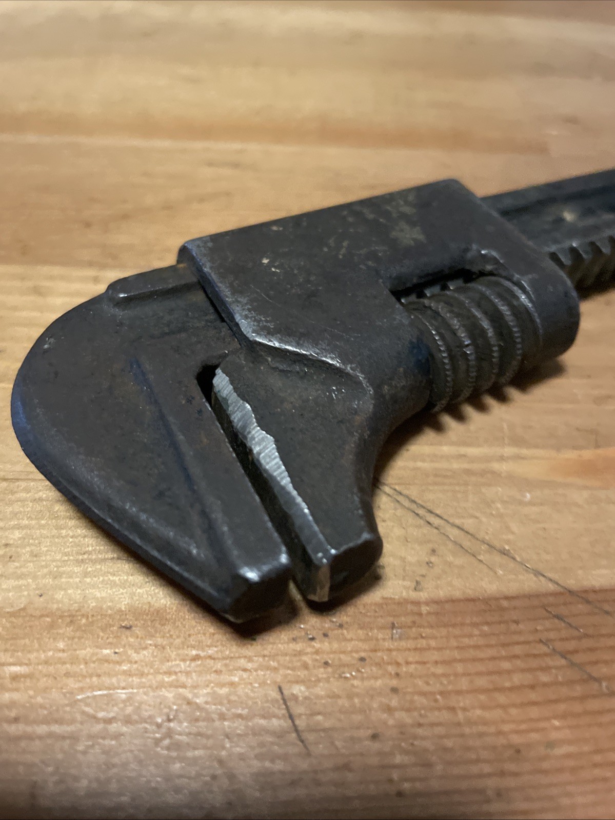 Moore Drop Forged 9” Adjustable Monkey Wrench Springfield Mass Vintage USA
