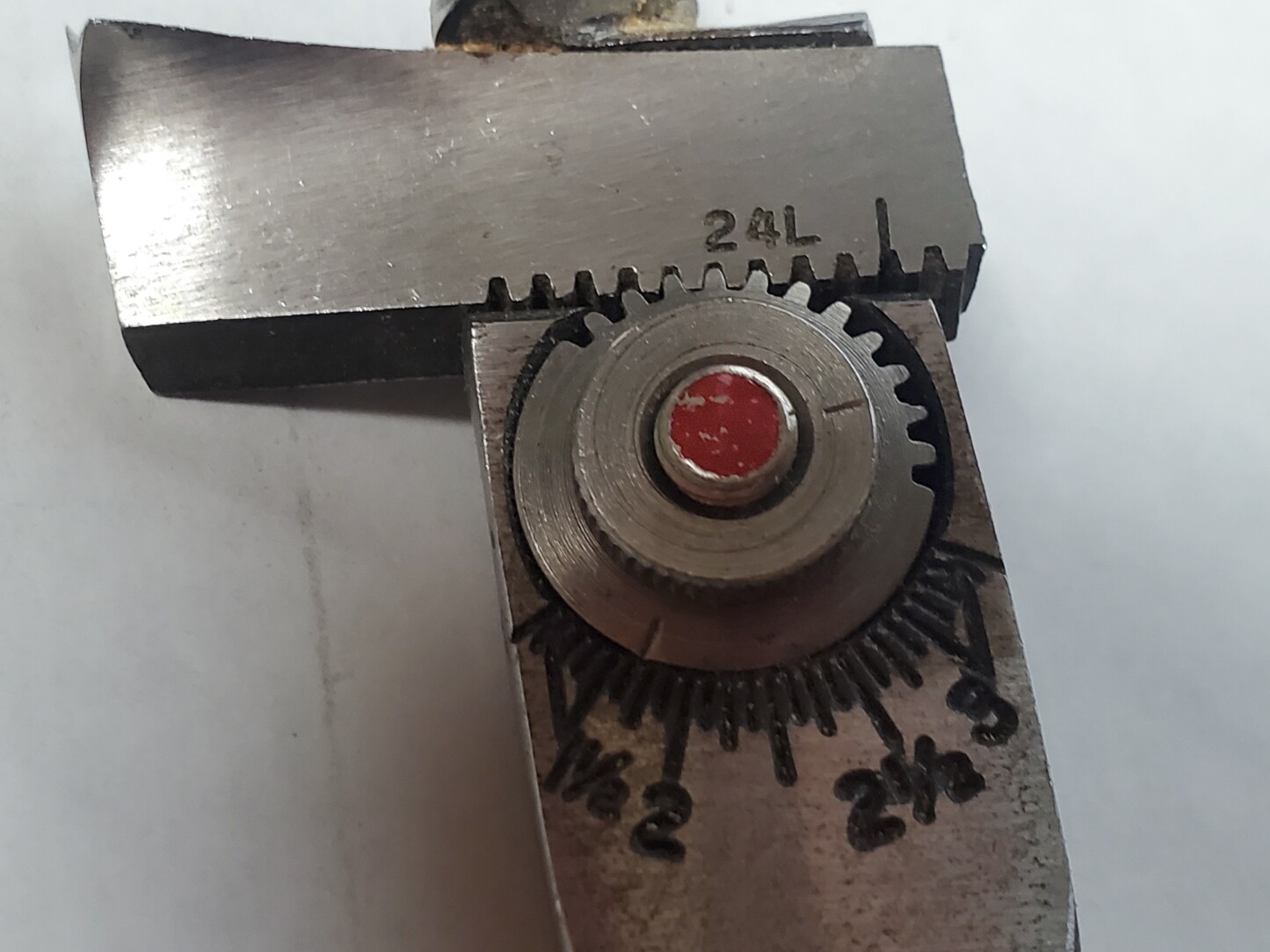 Vintage Chas H Irwin # 22 Micro Dial The Irwin Auger Bit Company both tips +case