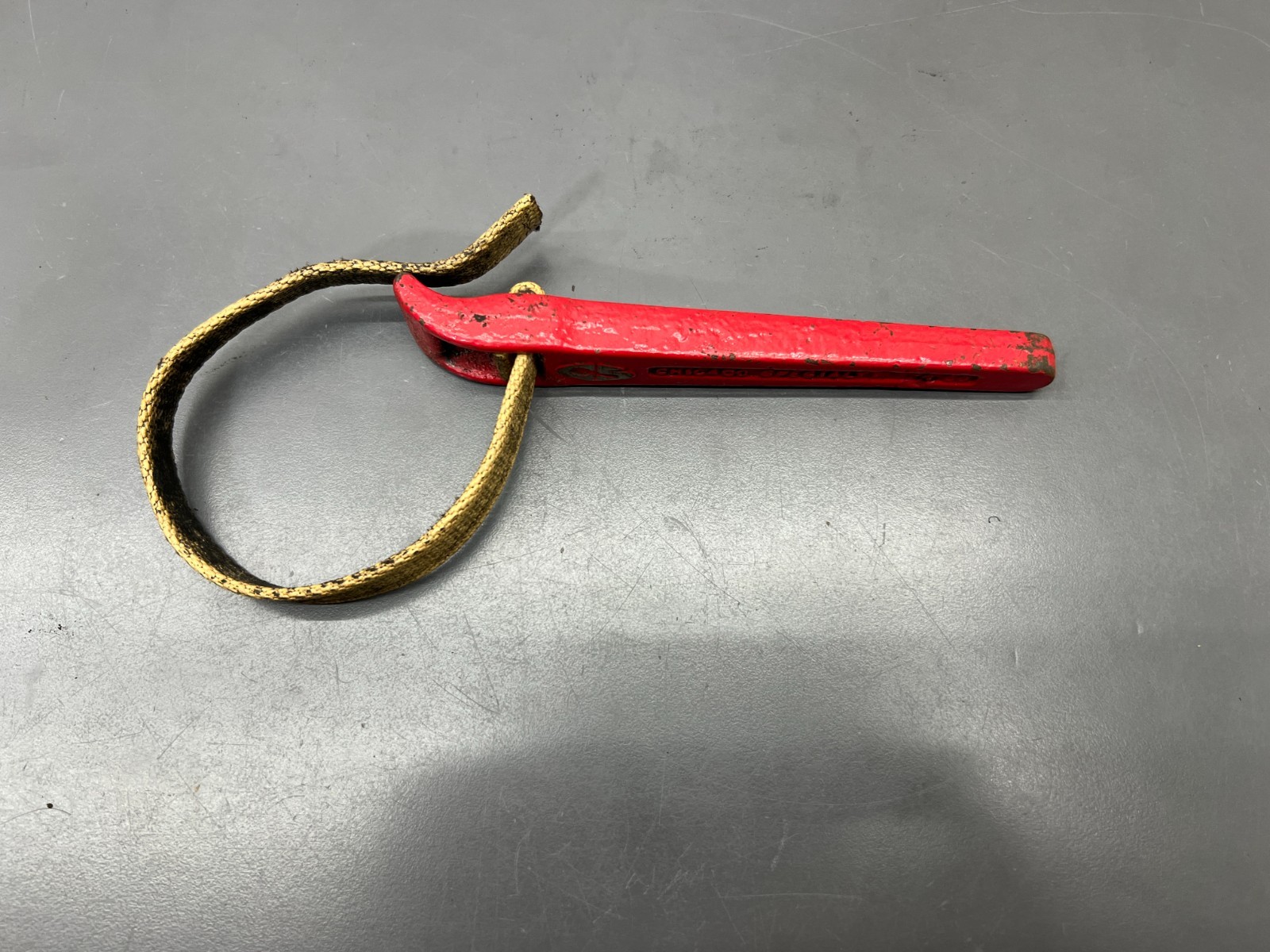 (w) VINTAGE CHICAGO SPECIALTY MFG CO. 8005-01 STRAP WRENCH VGC USA