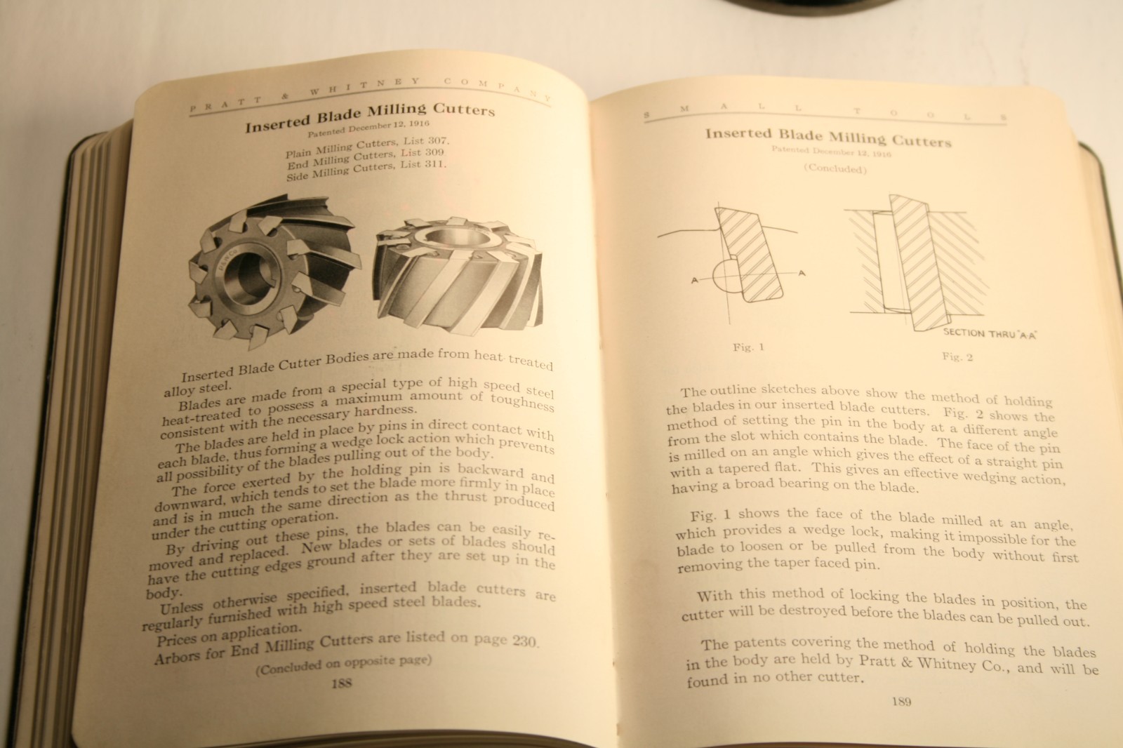 PRATT & WHITNEY SMALL TOOLS CATALOG NO. 12, 1927, 591 PGS