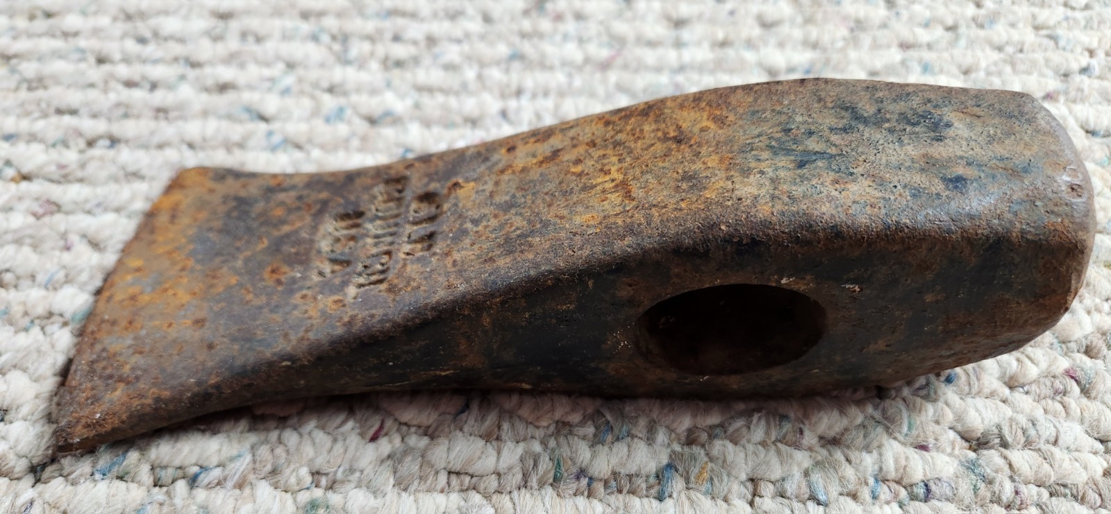 Vintage 6 Pound Wood Splitting Maul Axe Head Made In USA Tempered Steel