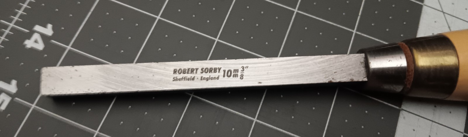 Robert Sorby 3/8” 10 mm Heavy Duty Sash Mortice Chisel Sheffield England