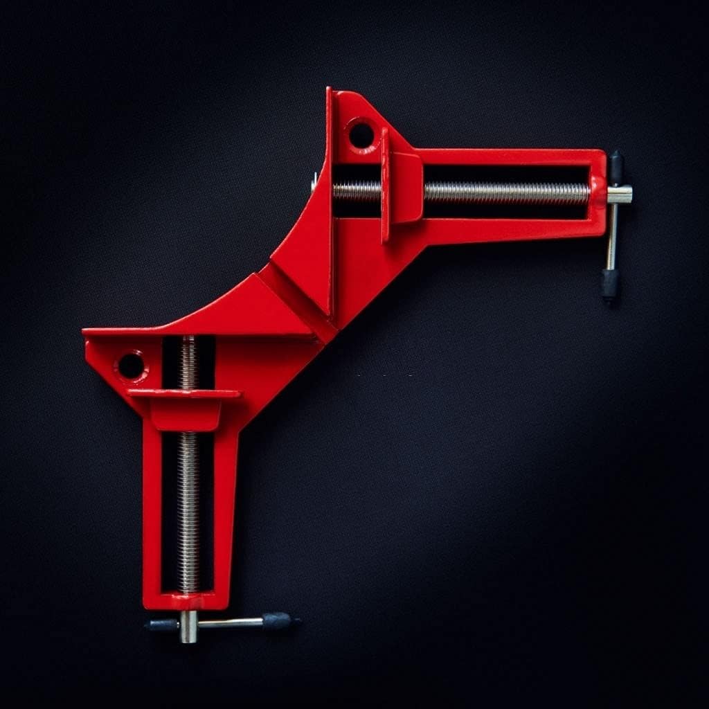 Corner Clamps for Woodworking, 90 Degree 4Pcs Alloy-4PCS, Red