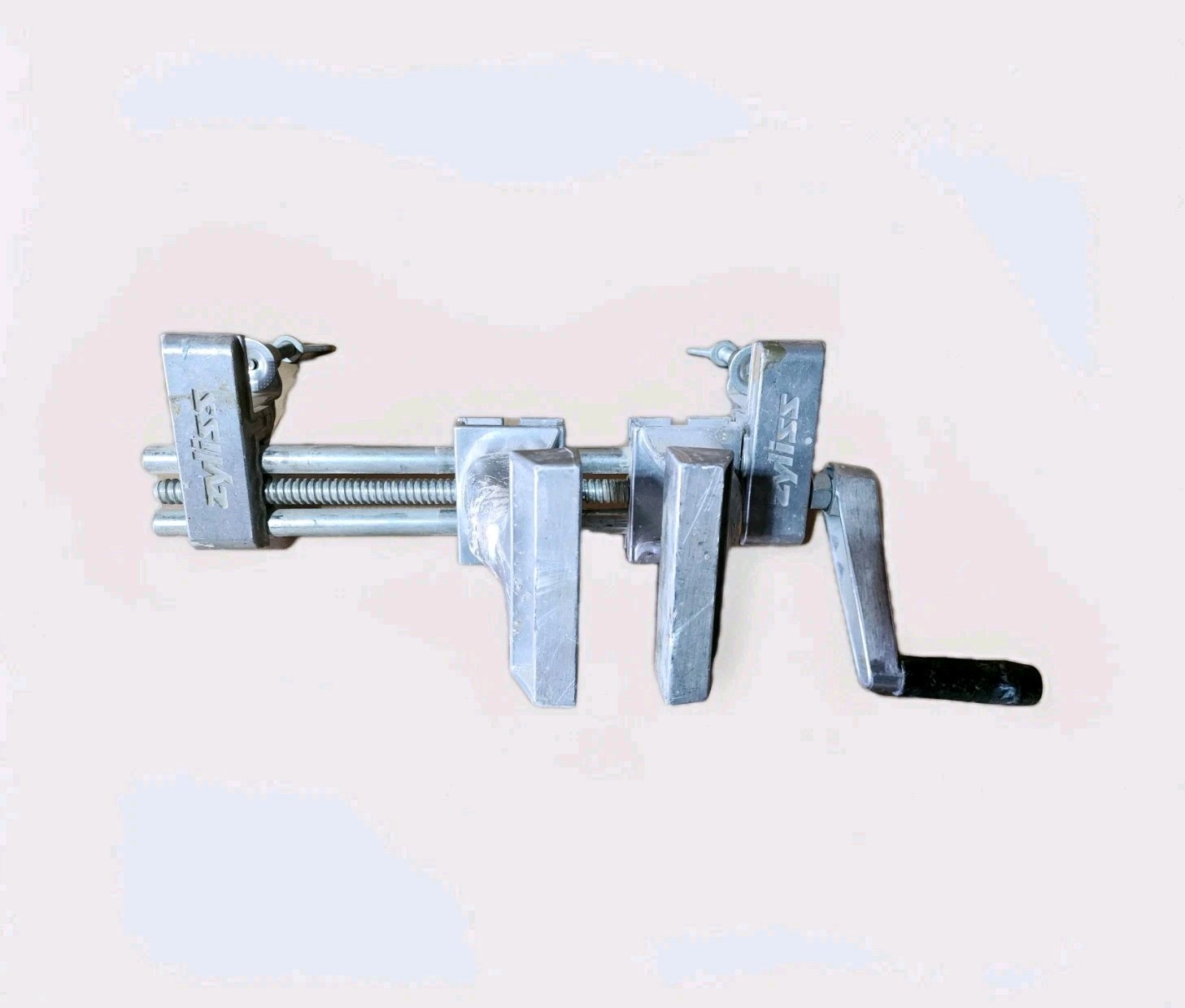 Vintage Zyliss Profi Vise System All Aluminum Hobby Bench Vise Clamp Swiss Made