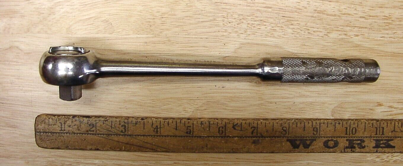 Vintage Indestro Tri-Wing 3275 1/2″ Drive X 10-3/16″ Ratchet Wrench,VGC,L@@K