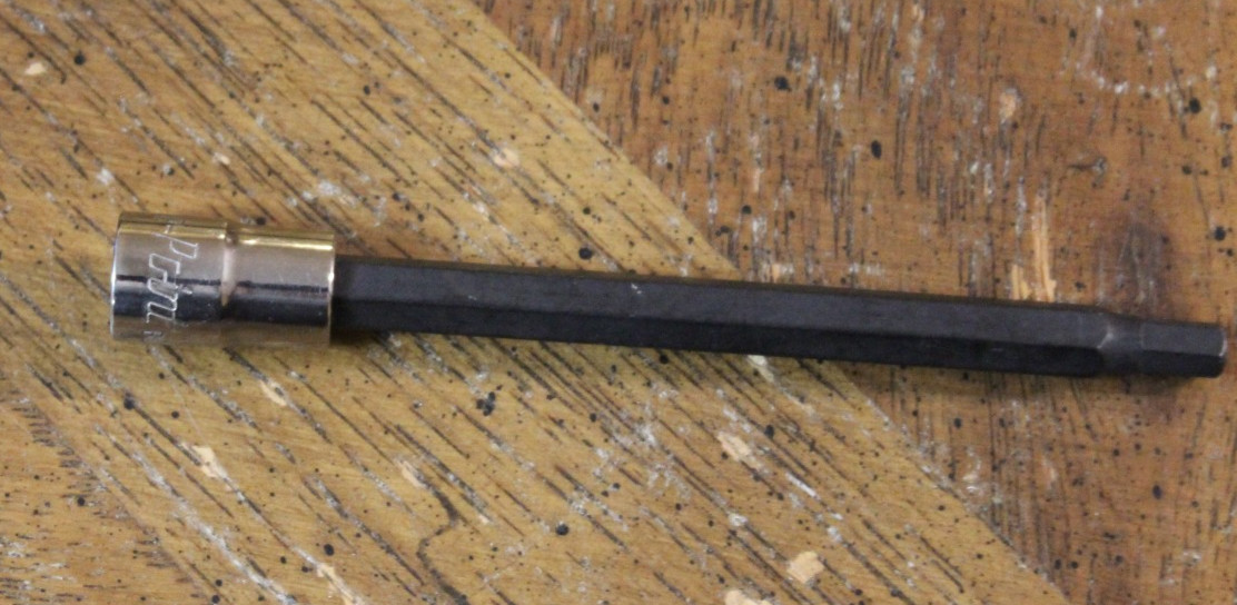 Blue Point Tools BLPHL14316 3/16″ SAE Long Hex Bit Socket Driver 1/4″ Drive