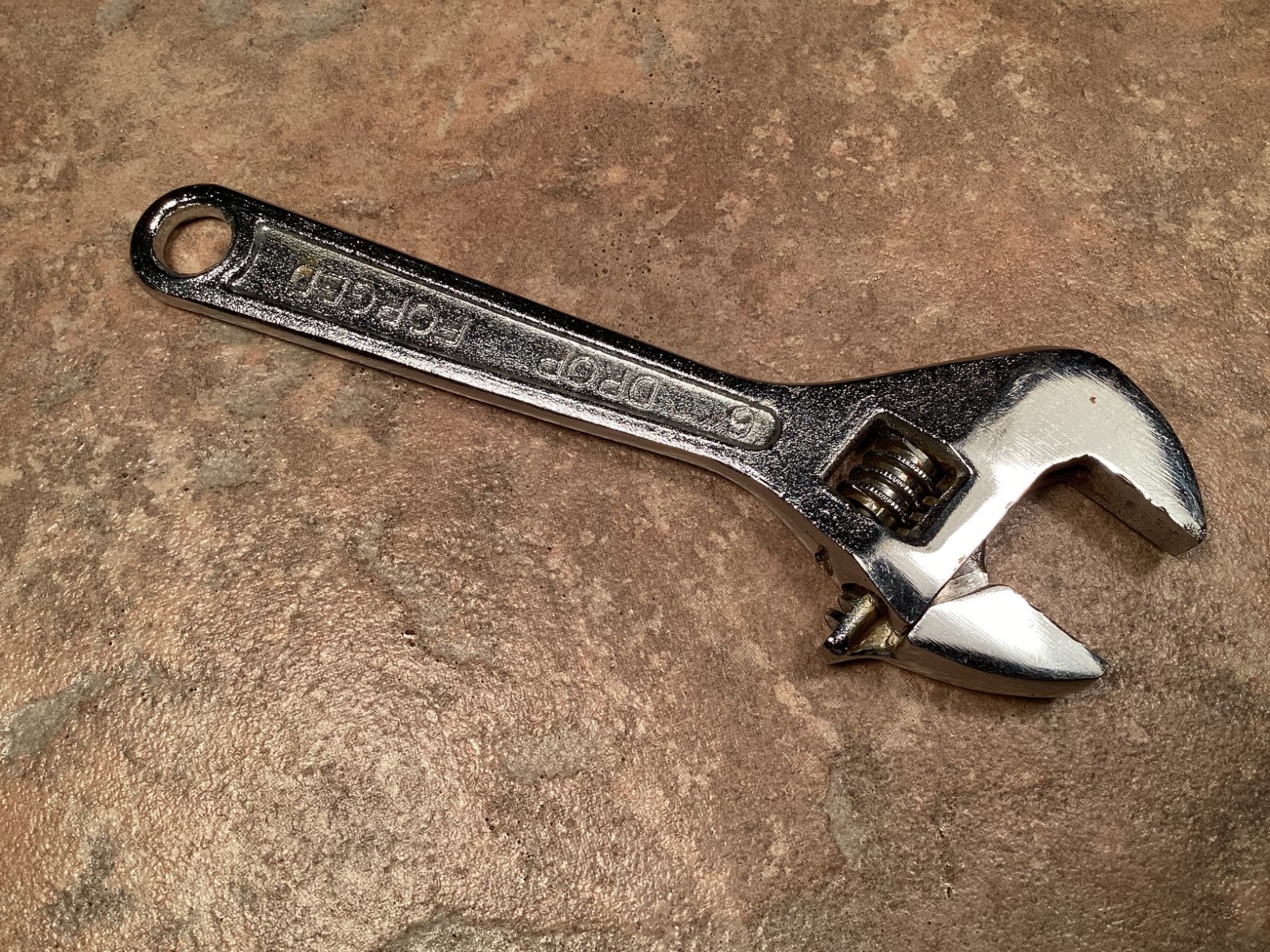 Vintage Crescent Style Wrench NOS 6 Inch Heavy Duty 150mm Mechanic Drop Forged