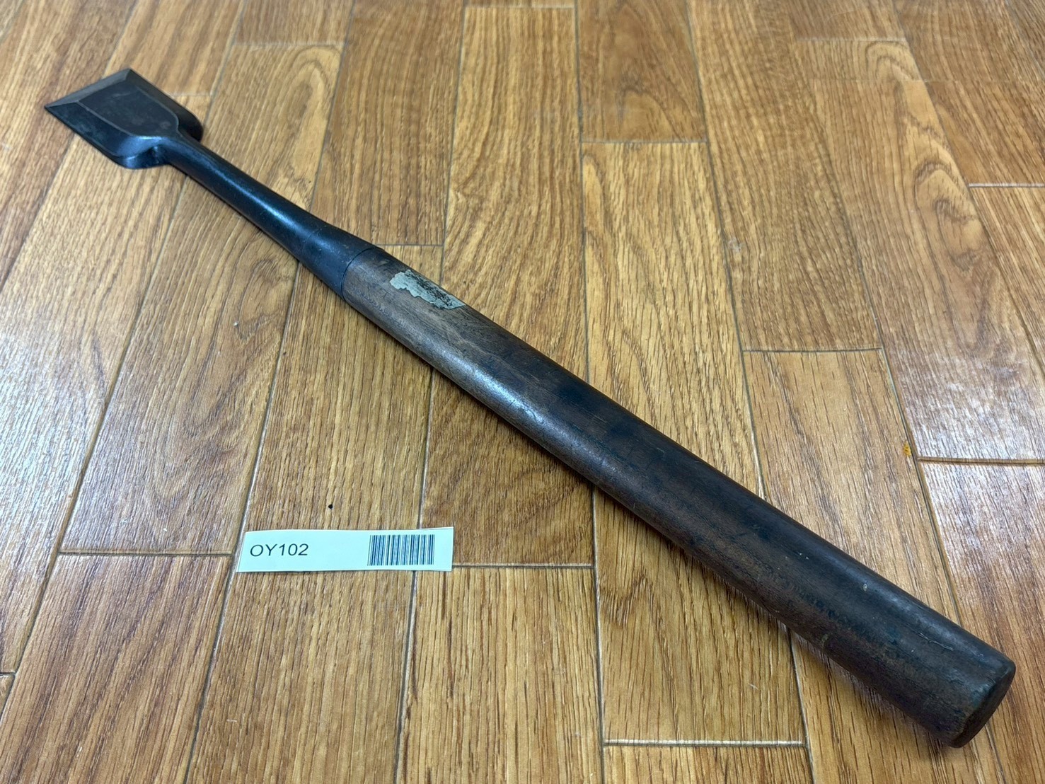 Japanese vintage chisel Tsuki Nomi Japan Signed Vintage 49mm 500mm long OY102
