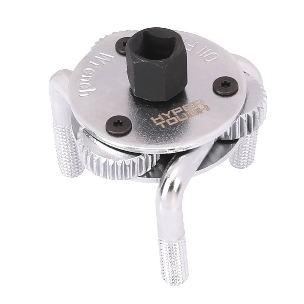 Universal 3-Jaw Adjustable Oil Wrench, Automotive Removal Tool, 2-3/4 to