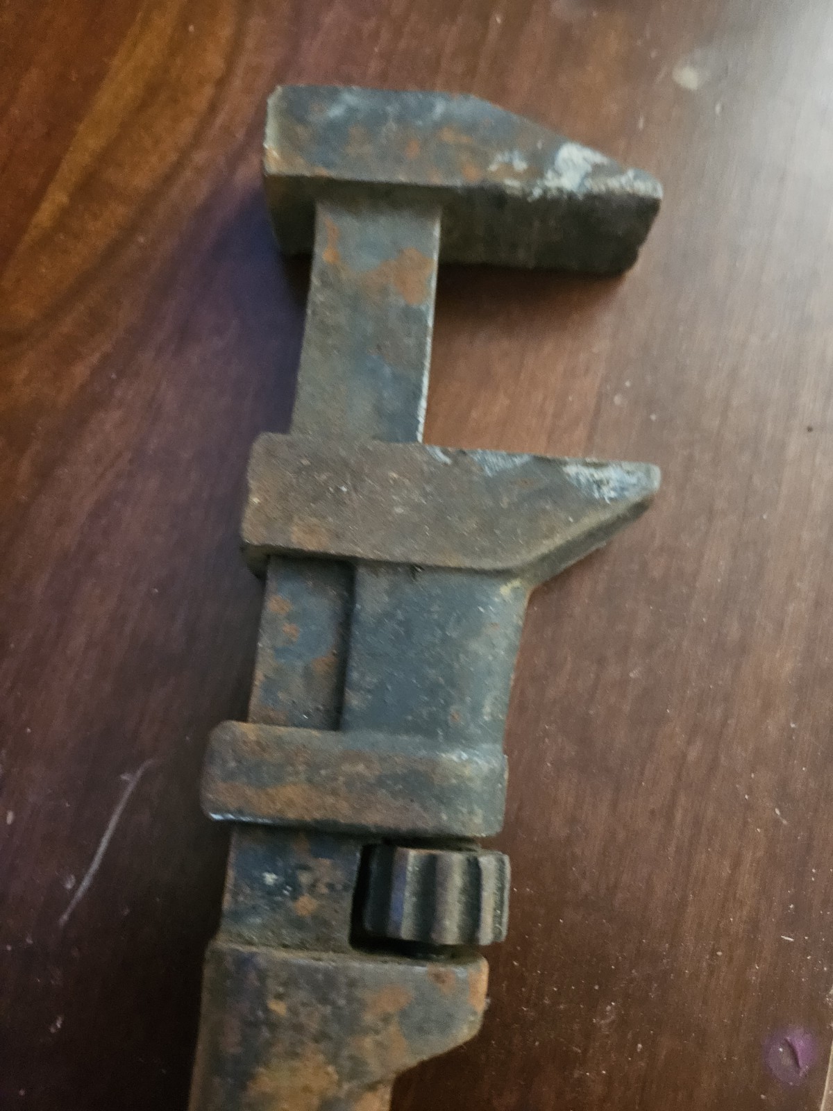 Antique Monkey Wrench. L. Coes Co? Late 1880’s Pipe Wrench Adjustable Wrench