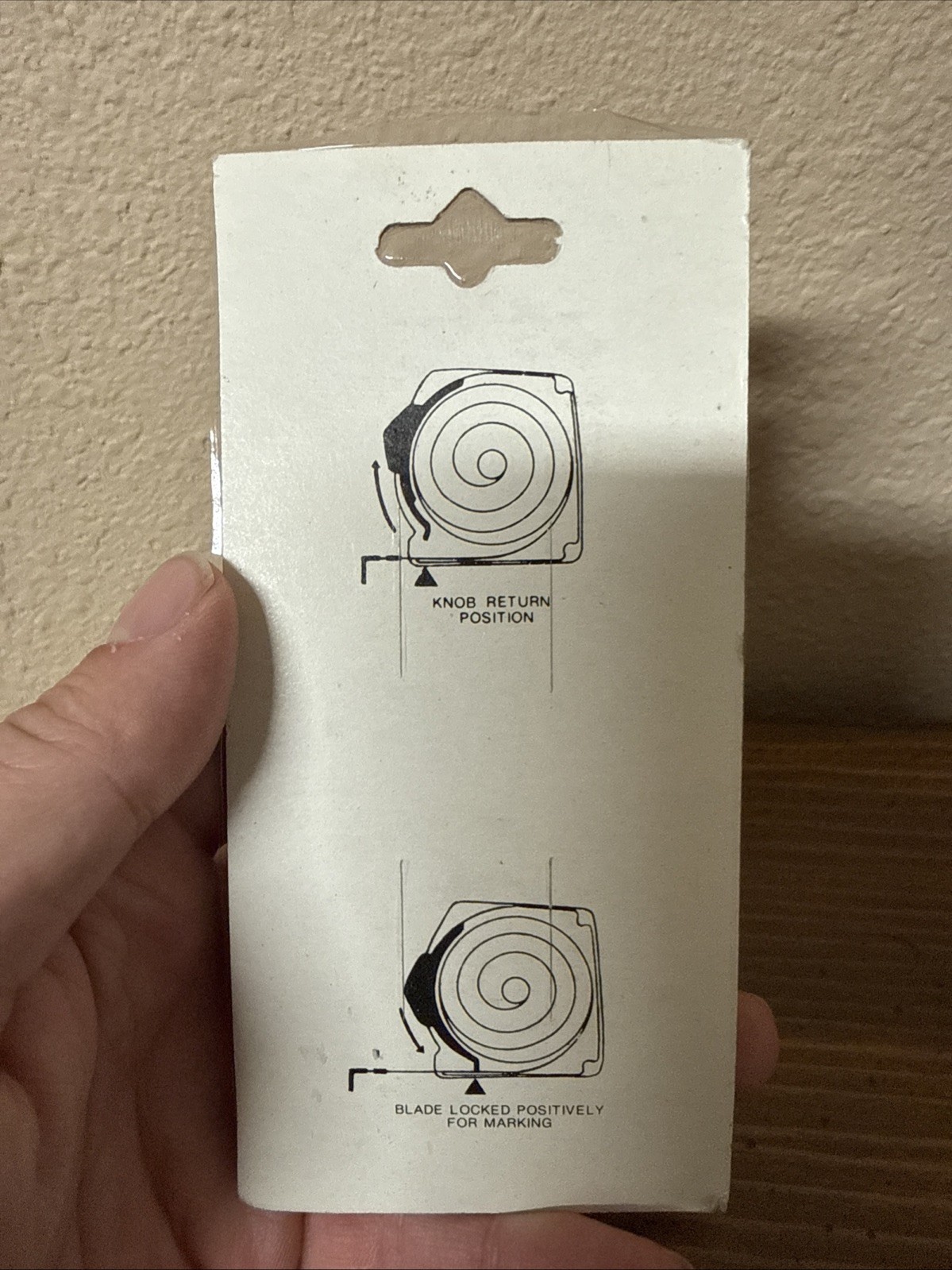 NEWV SEALED Vintage King 3 Foot Measuring Tape
