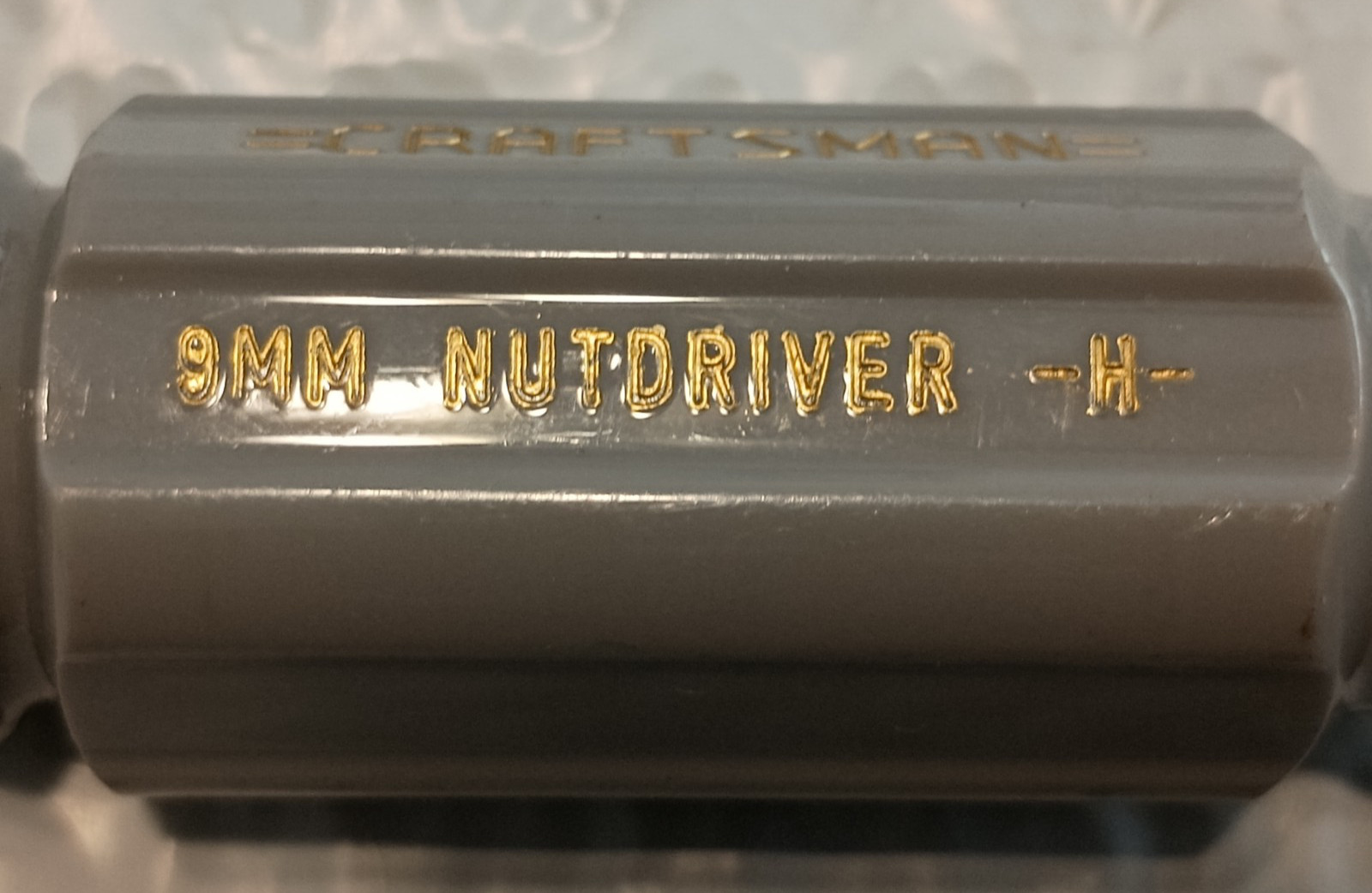 CRAFTSMAN TOOLS USA41985, 9MM. NUTDRIVER, 5.5″ LONG *NOS*