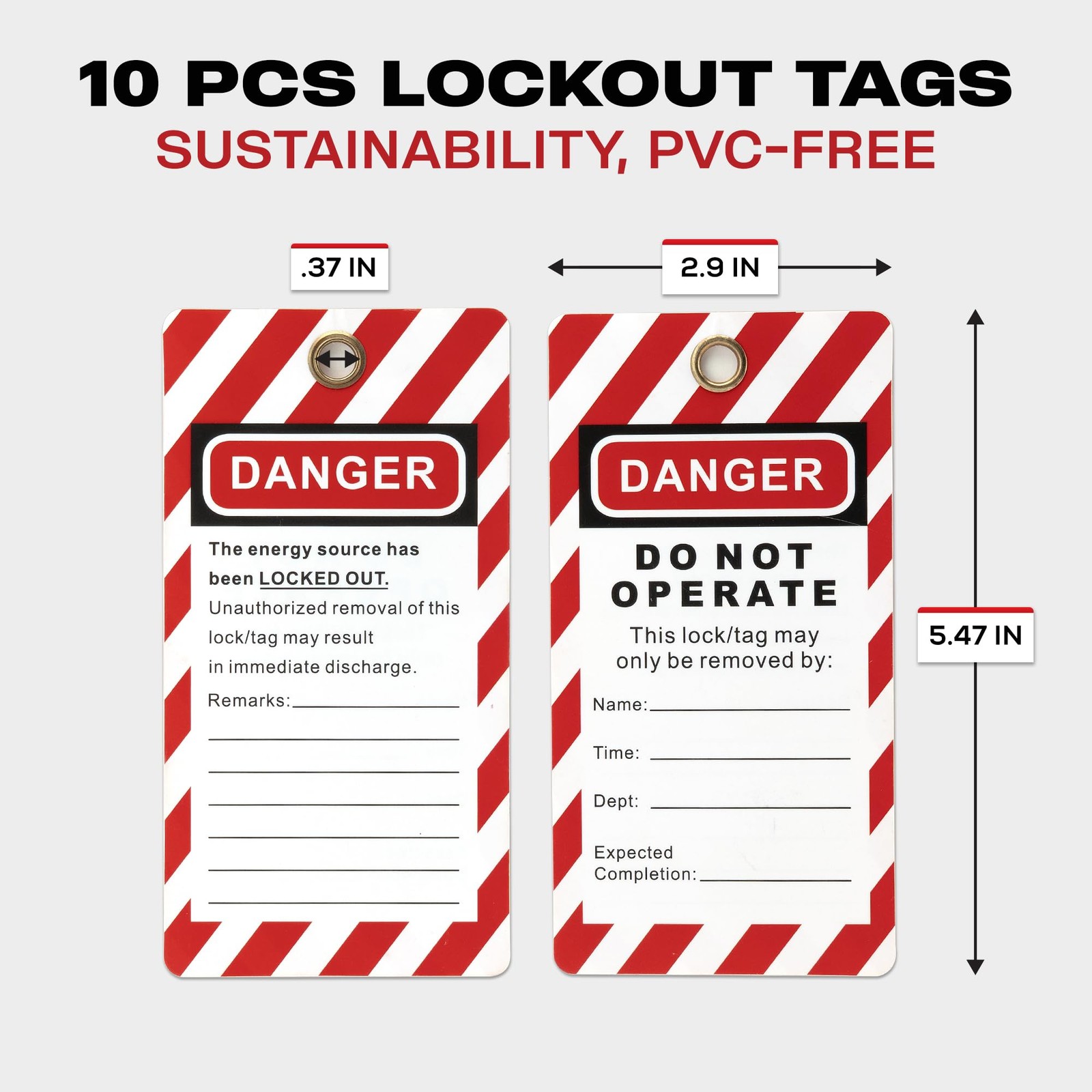 Lockout Tagout Locks Set 10 Lockout Locks Keyed Different 2 Keys Per Lock With 1