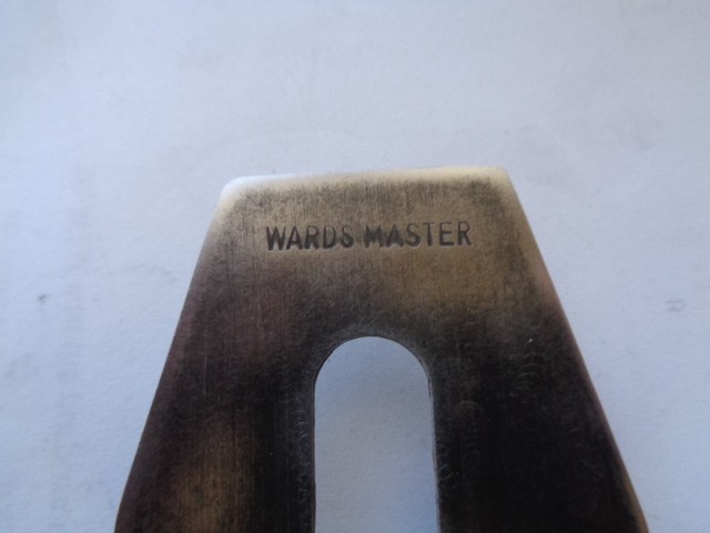 VINTAGE WARDS MASTER 14″L x 2 3/8″W SMOOTH BOTTOM PLANER CLEANED, RUST FREE EXC