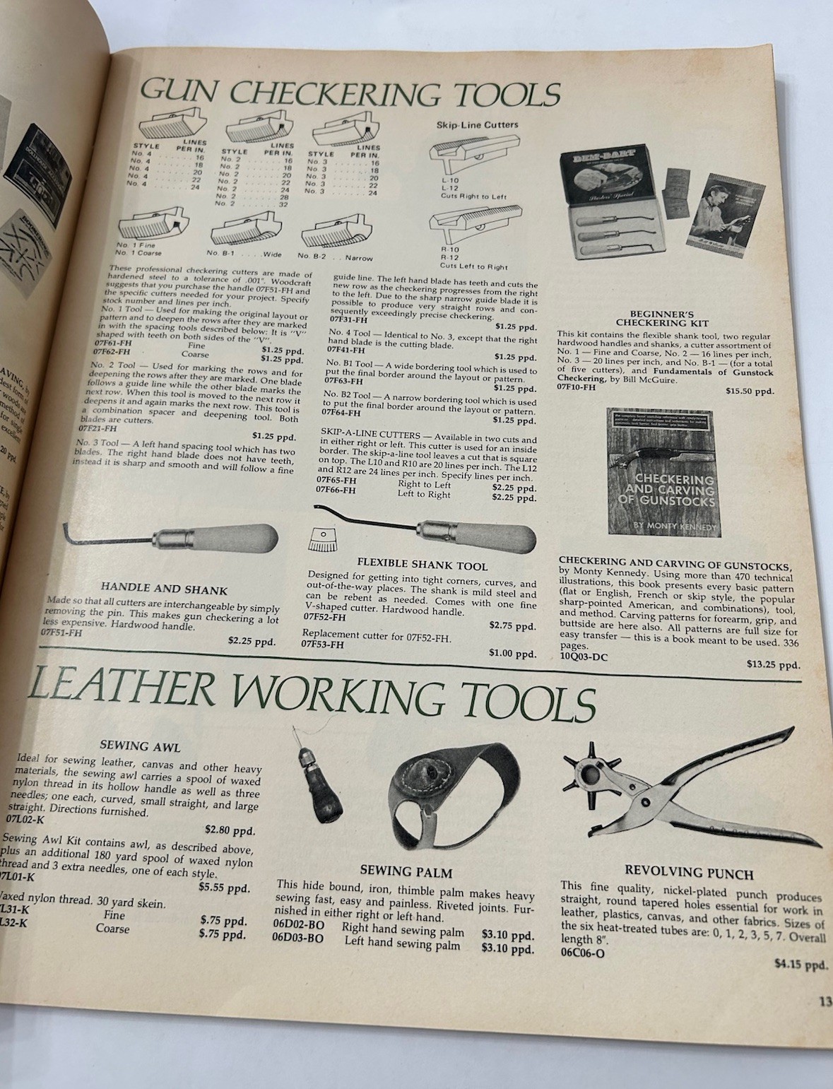 Woodcraft Supply Corp 1976 Catalog Woodworking Tools Woburn MA