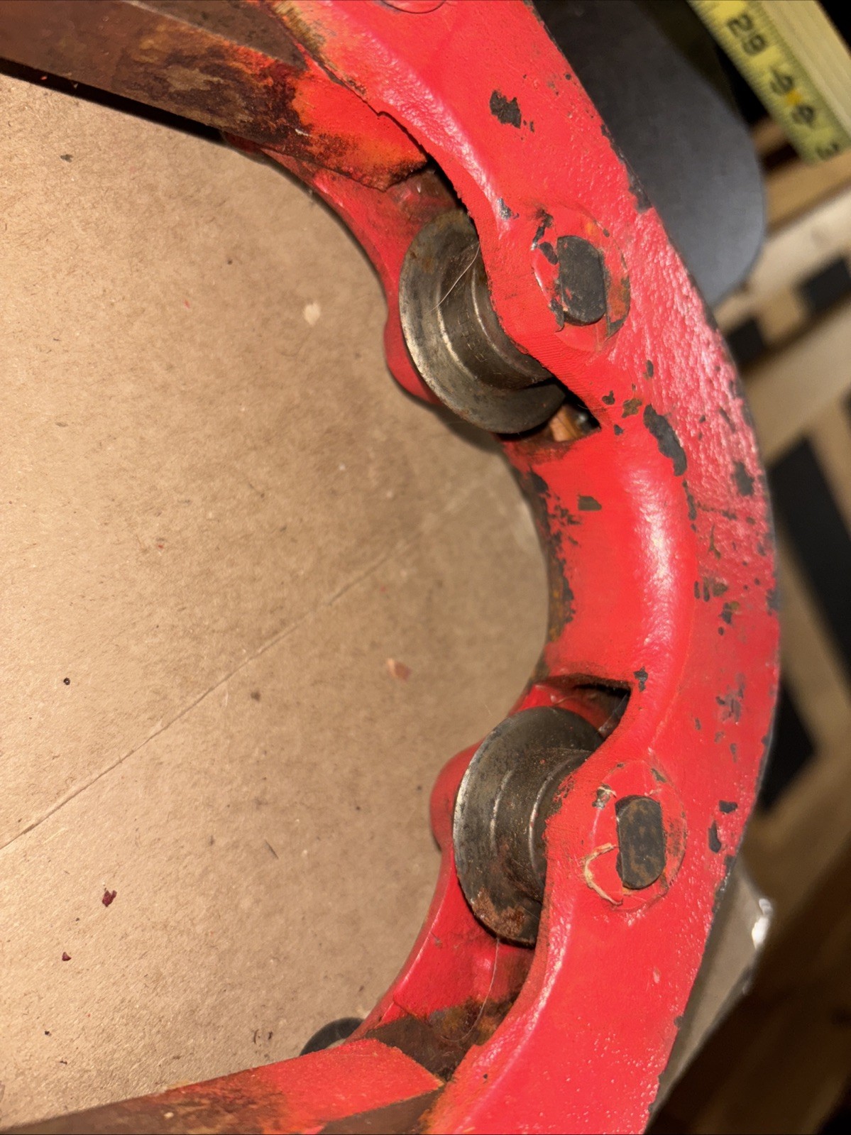 Vintage Reed H-4 2”-4” Pipe Threader/Hinge Cutter Erie PA Working Order Dull Die