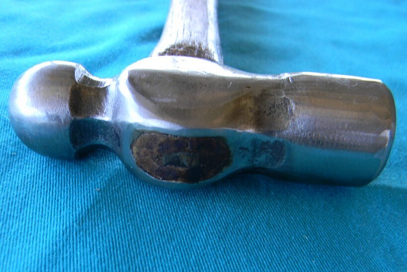 VTG HELLER EXCELSIOR BALLPEEN 12 OZ BLACKSMITH MACHINIST MECHANIC HAMMER