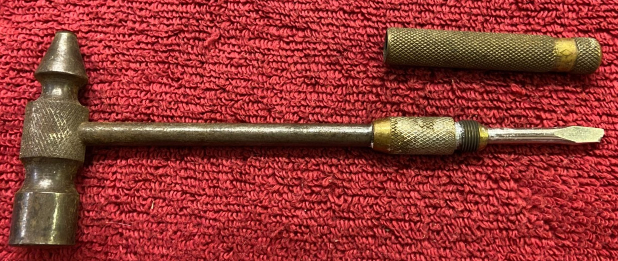 Vintage Combination 8.5″ Hammer & Screwdriver Lancaster B25