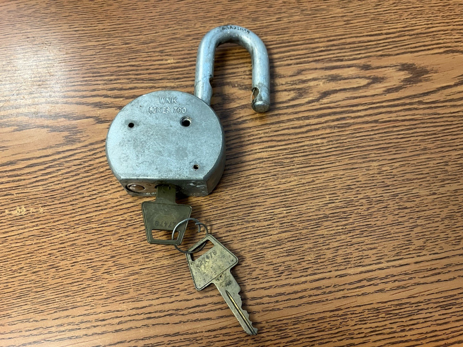 American Lock Series 700 Hardened Padlock with 2 Keys USA Made