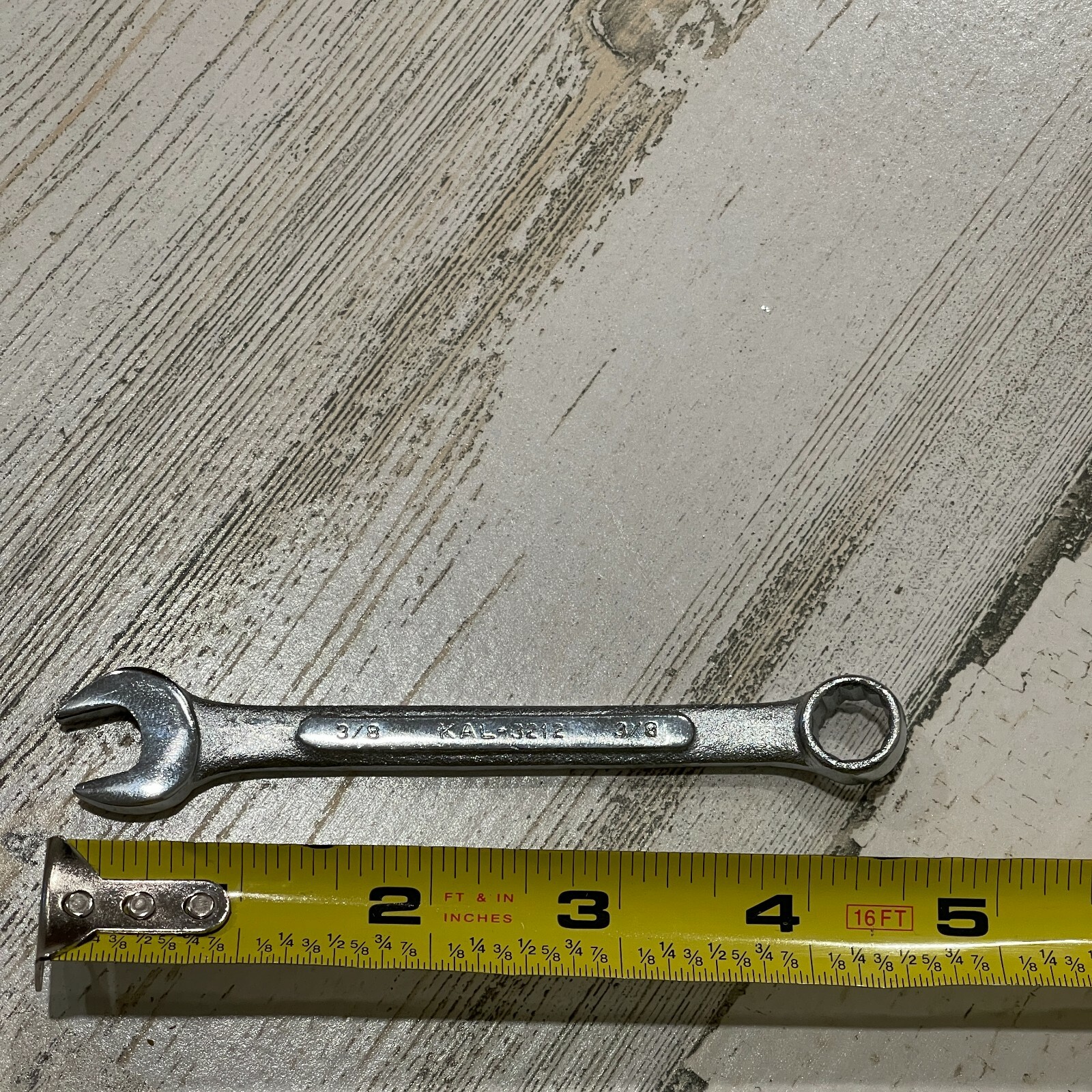 KAL 3212 Small Wrench Combination 3/8″ 12 Point Made in Korea Forged Alloy Steel