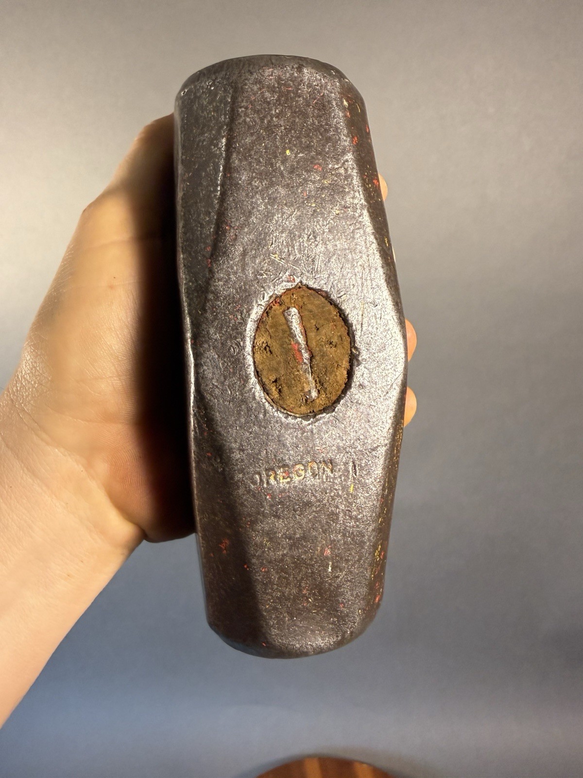 8 lb QUIKWERKs Nevada Pattern Sledge Hammer head. Warren Tools & Forge, Ohio Usa