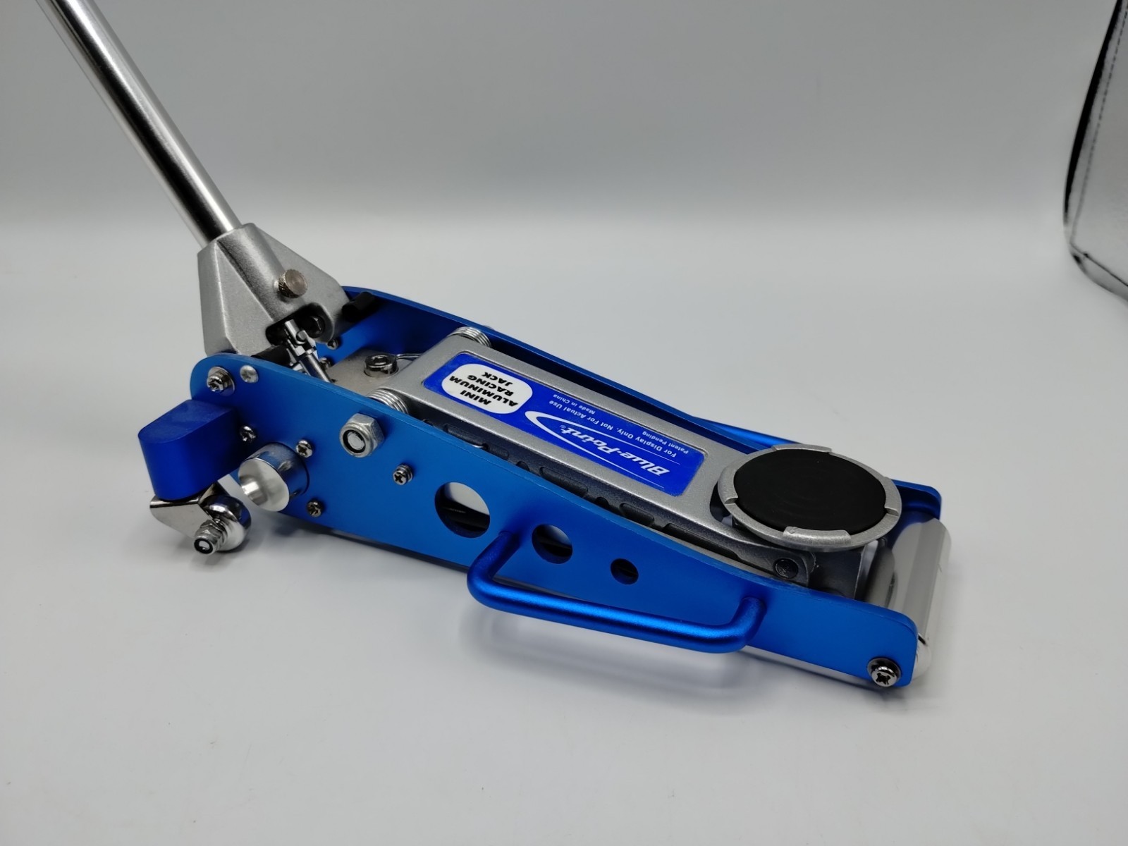 Blue Point Snap On Mini Aluminum Racing Jack Salesman Sample Display